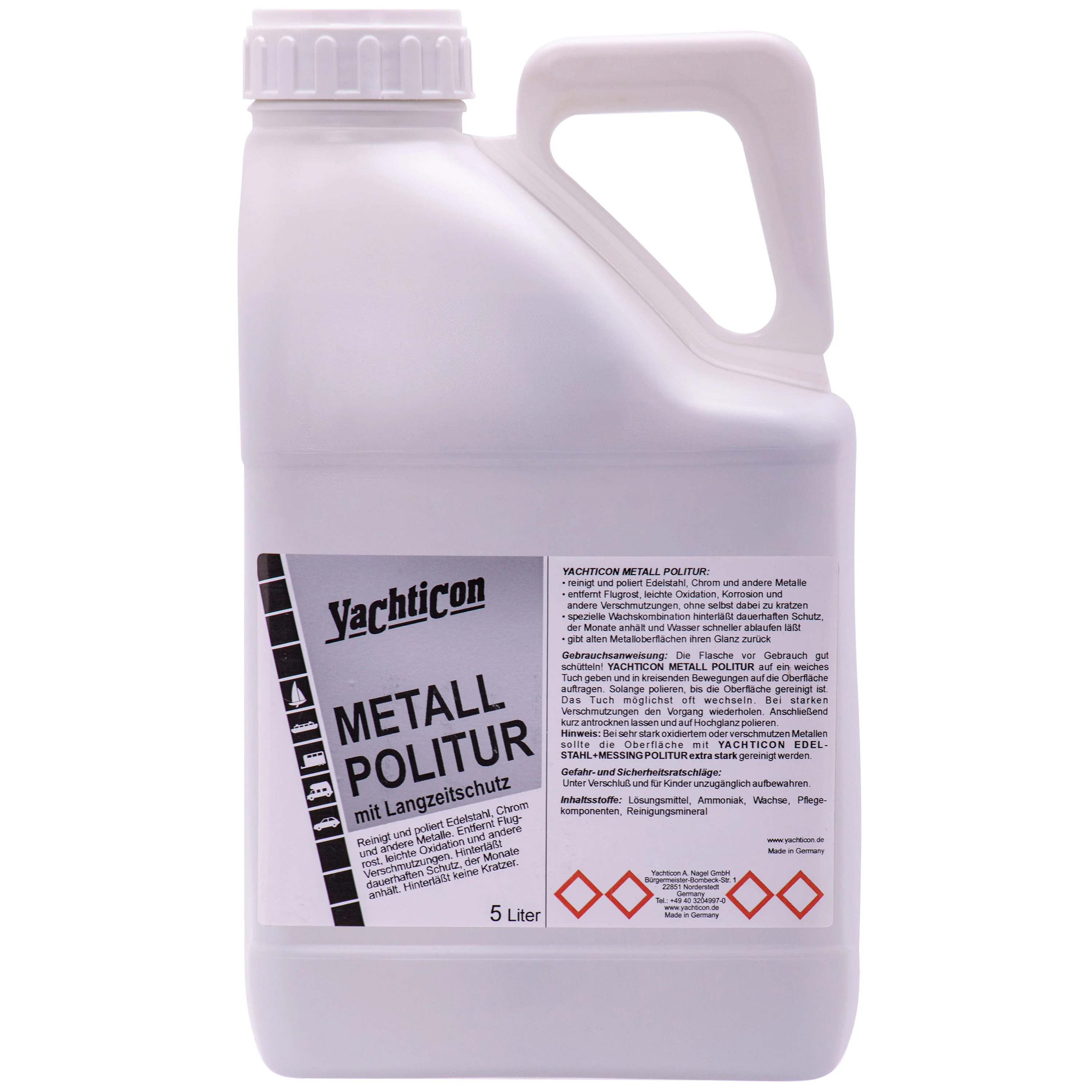 Snas miotail 5 L, Glanadh miotail, Polas miotail, Cúram miotail