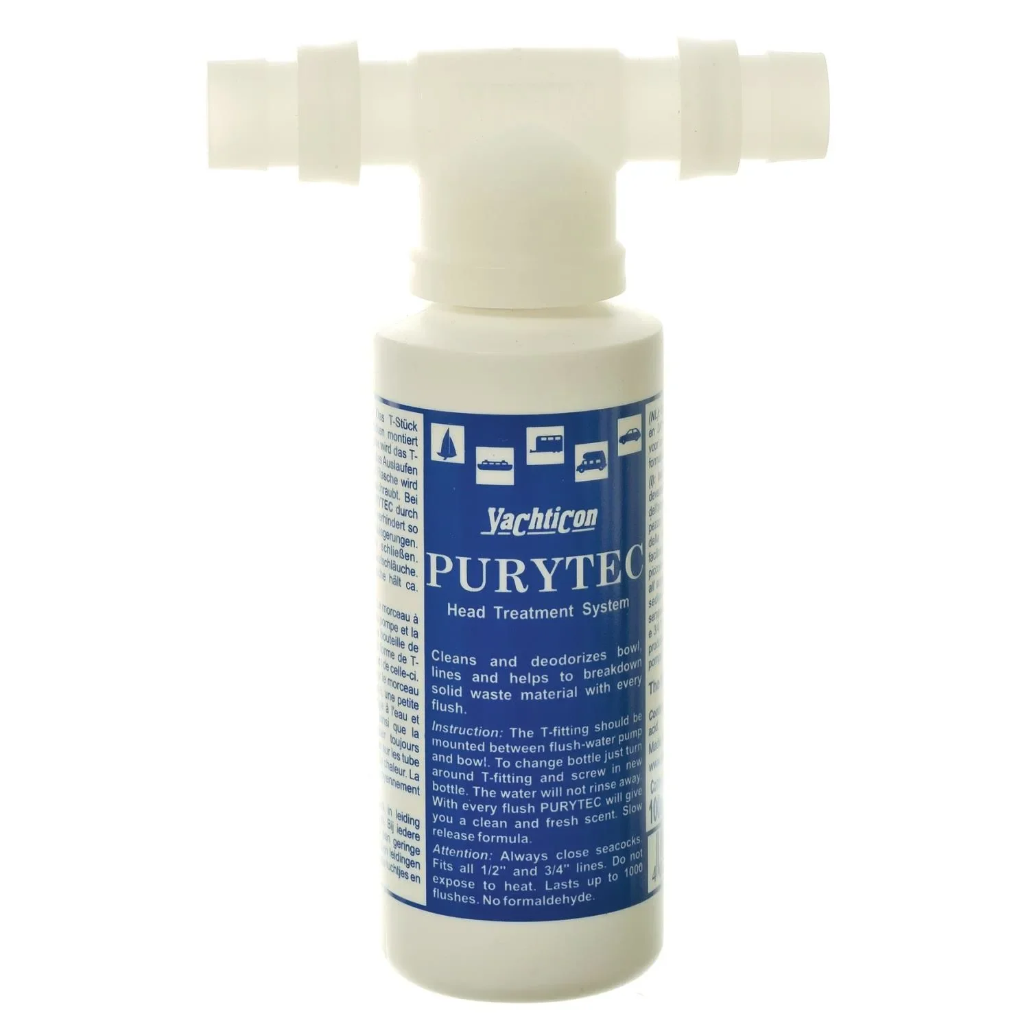 "Córas Uisce Óil Bád, Glanadh Uisce, T-Píosa, Buidéal 100 ml image"