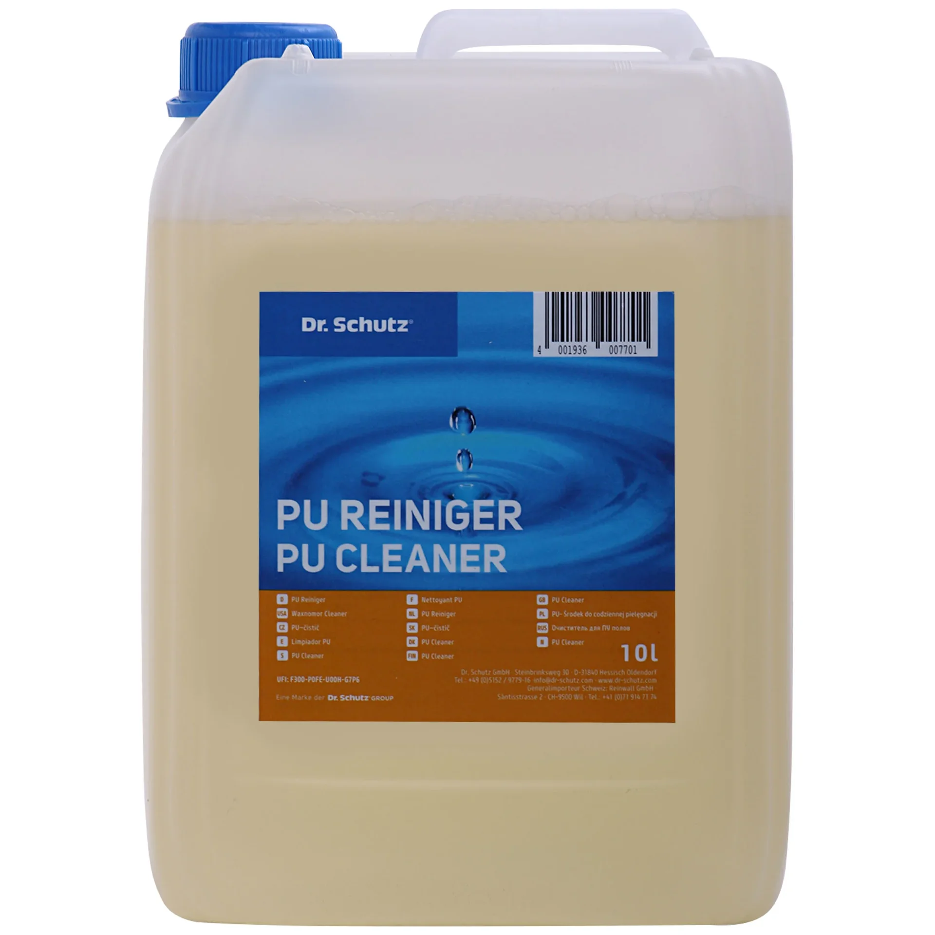 "Glanadh PU 10 Lítear, Glanadh Urláir, Glanadh Tíleanna, le haghaidh 10000m² image"