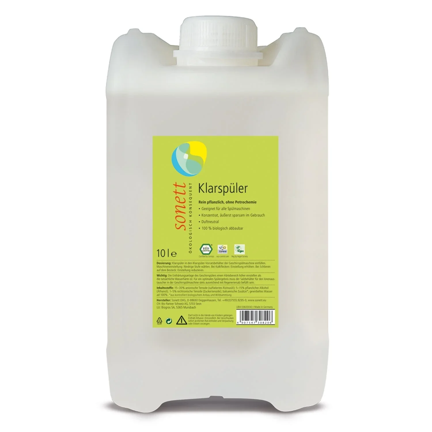 "Sruthlaitheoir 10 Lítear, Sruthlaitheoir, Glanadh miasniteoir, 10L image"