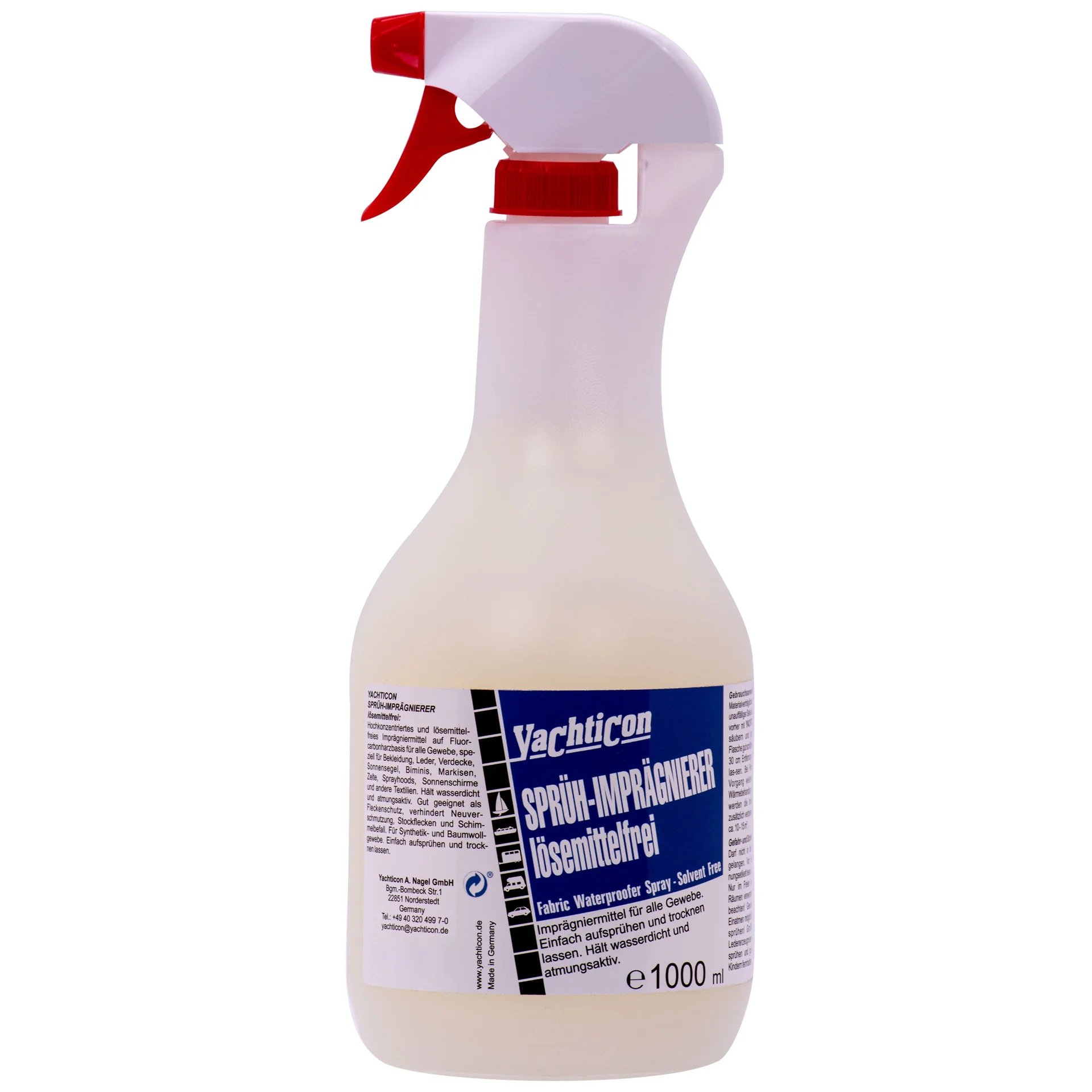 "Impregnú spraeála, cosaint uisce báid, 1000 ml, spraeála cosanta báid, uisce-dhíonach image"