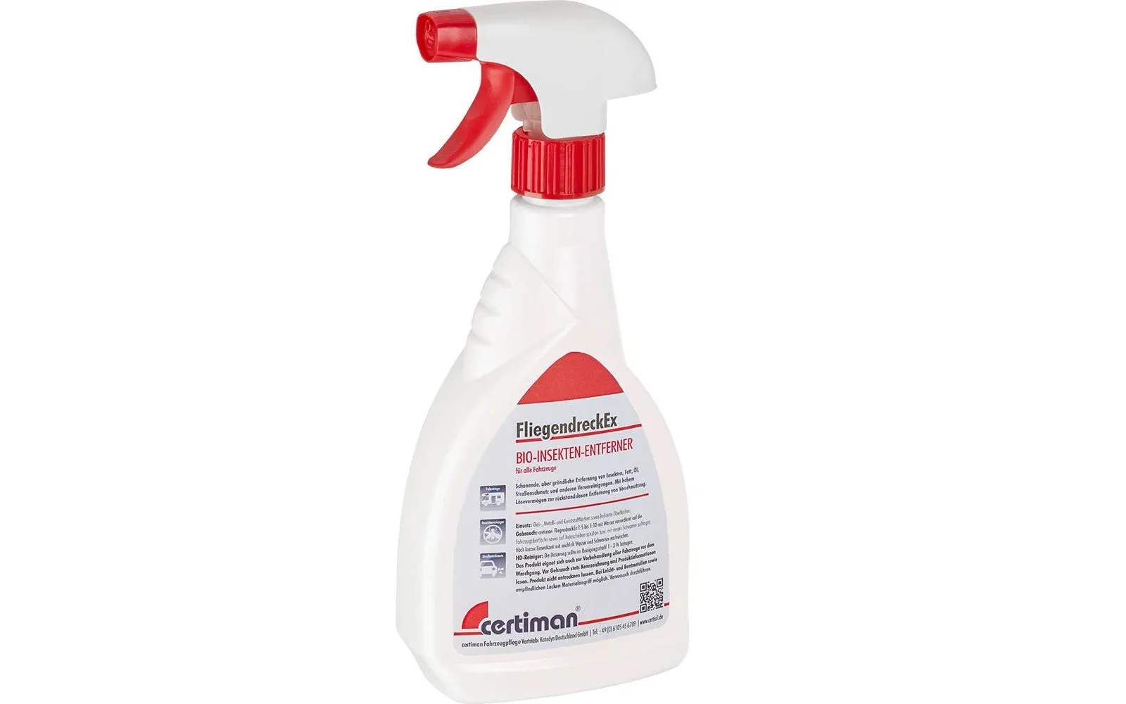 Glanadh feithidí, Glanadh carranna, Spraeire glantacháin 500 ml