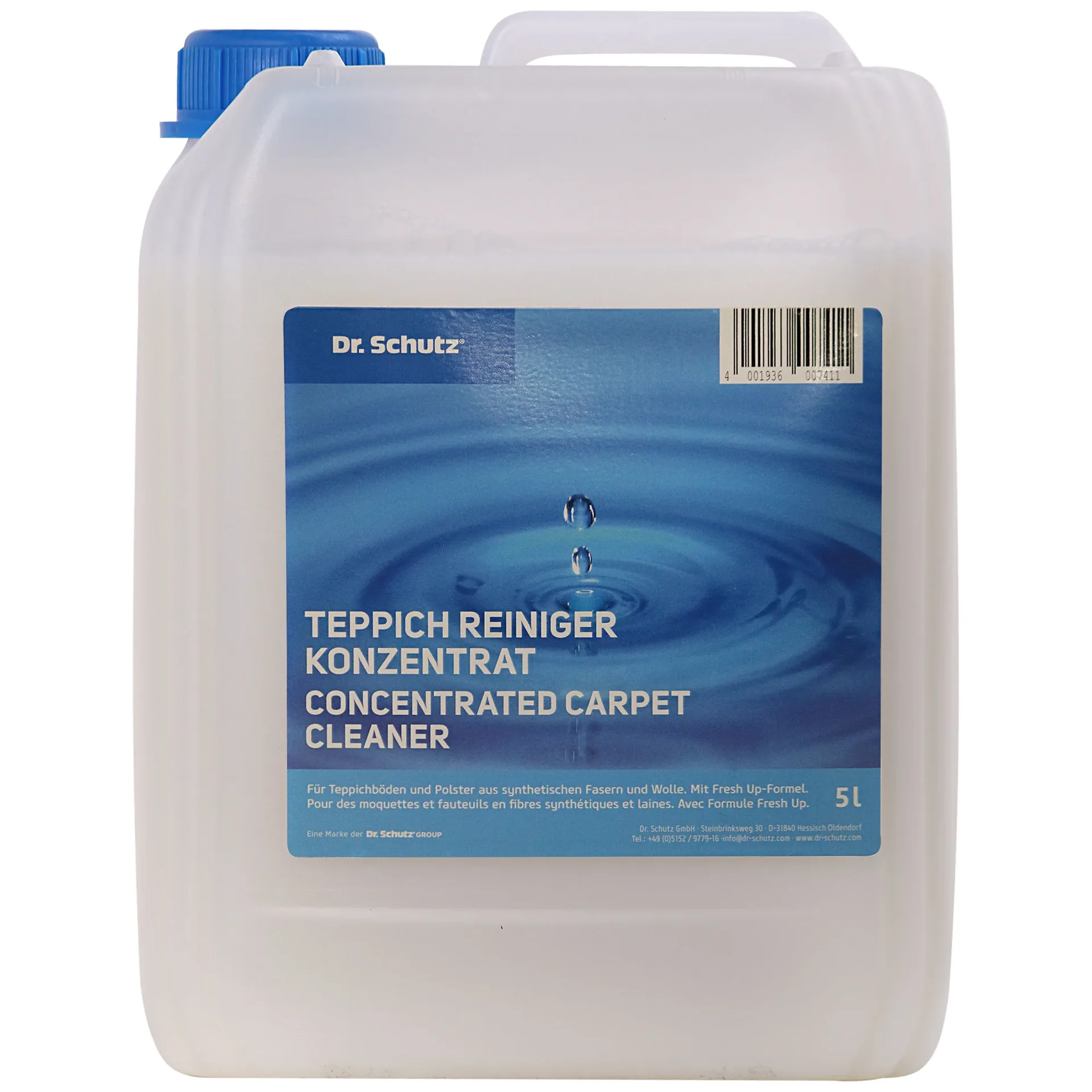 "Glanadh cairpéad, Glanadóir cairpéad, tiubhaithe 5 L, Oiriúnach do 350 m² image"