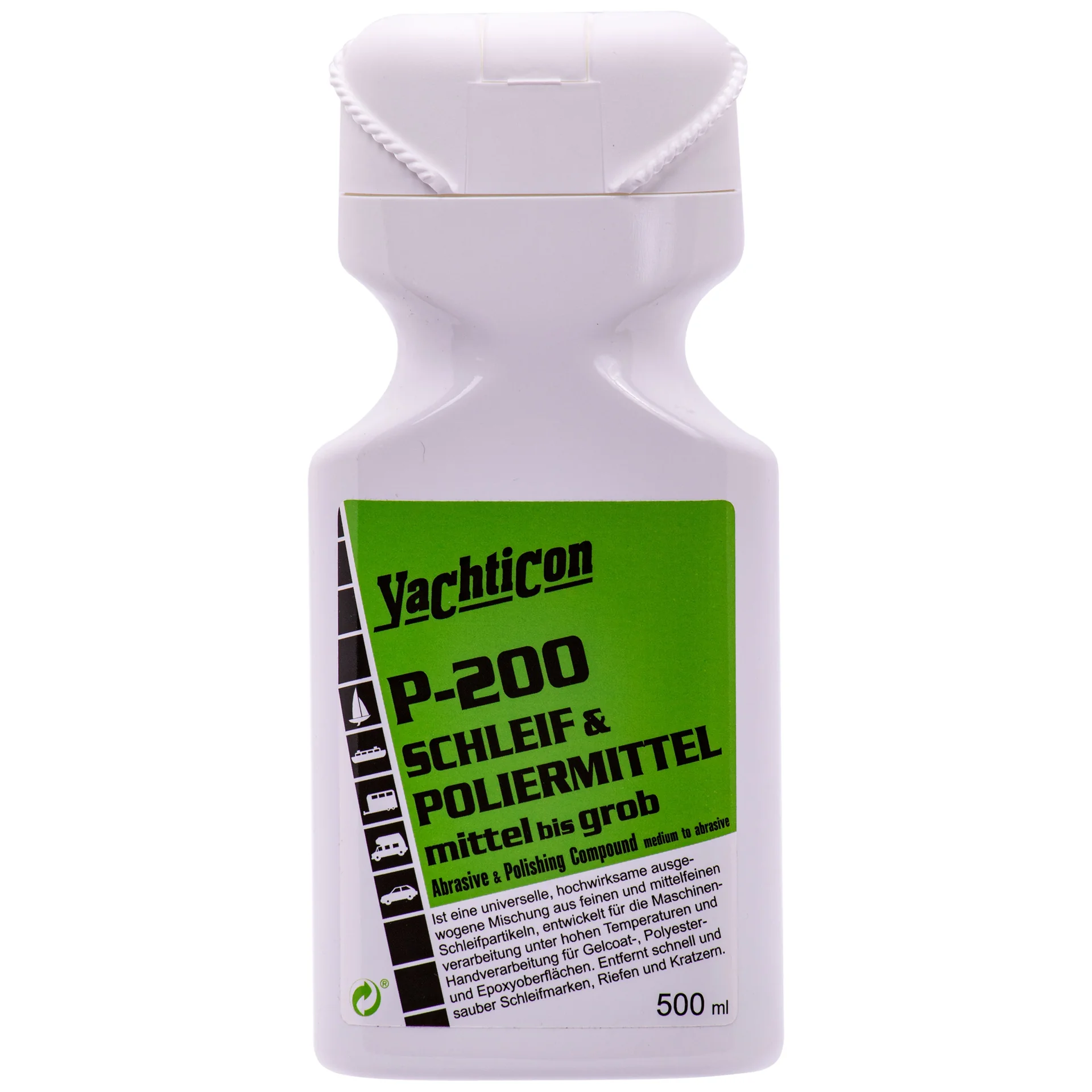 "Polaiteoir Báid, Snas Garbh, Meán Snasta, 500 ml image"