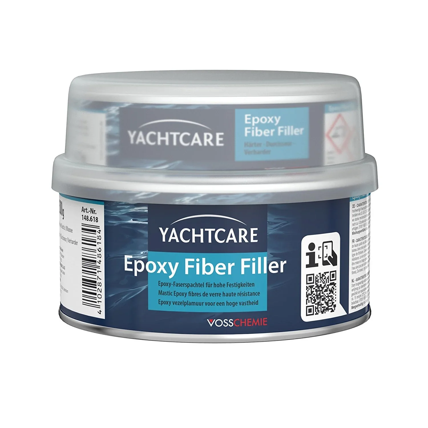 "Líontóir Snáithín Eapocsa, Spachtóir Eapocsa Snáithín-Threisithe, Líontóir Eapocsa 500g, Spachtóir Deisiúcháin Báid image"