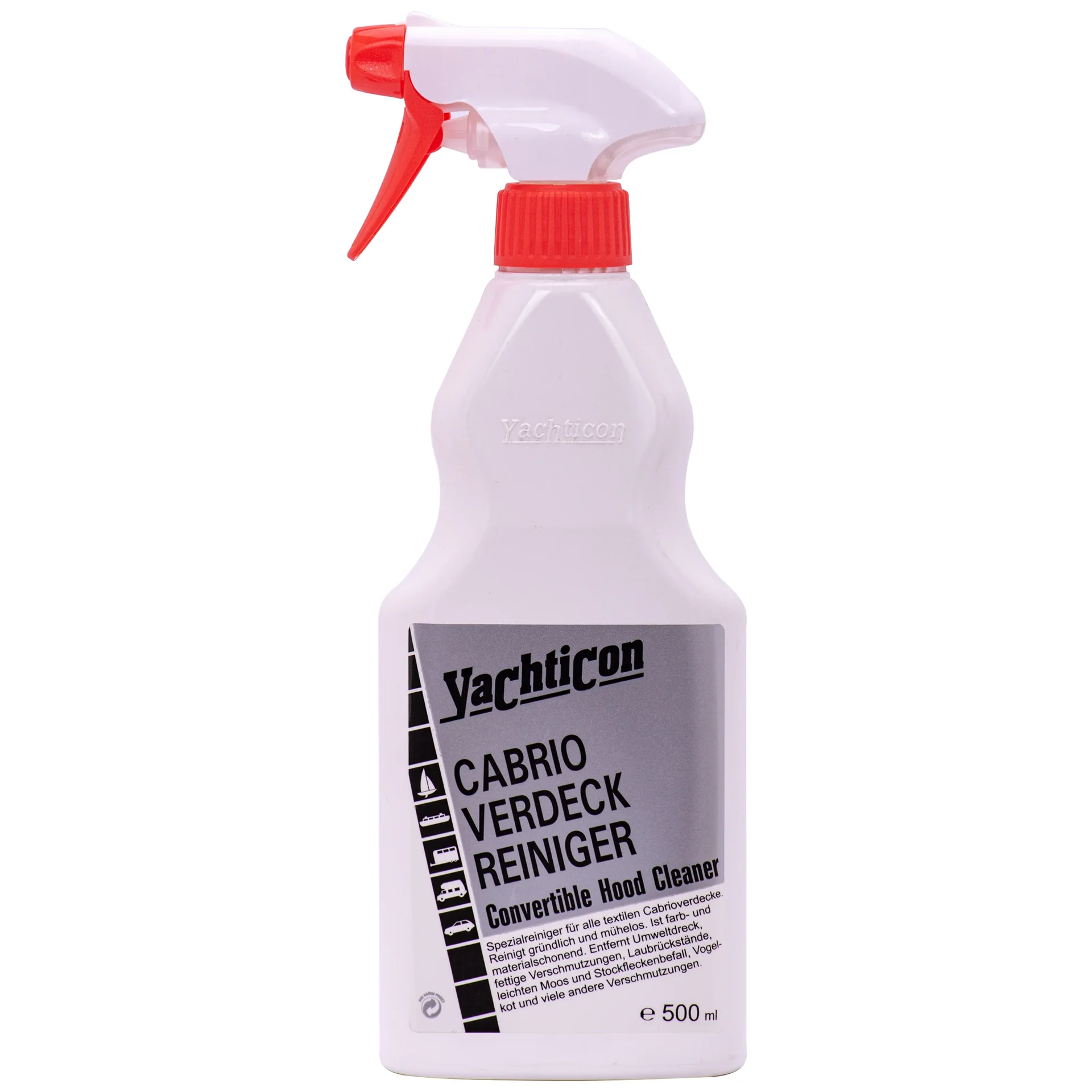 "Glanadh díonta inchomhaithe 500ml, Glanadh díon cabrio, Glanadh díonta teicstíle image"