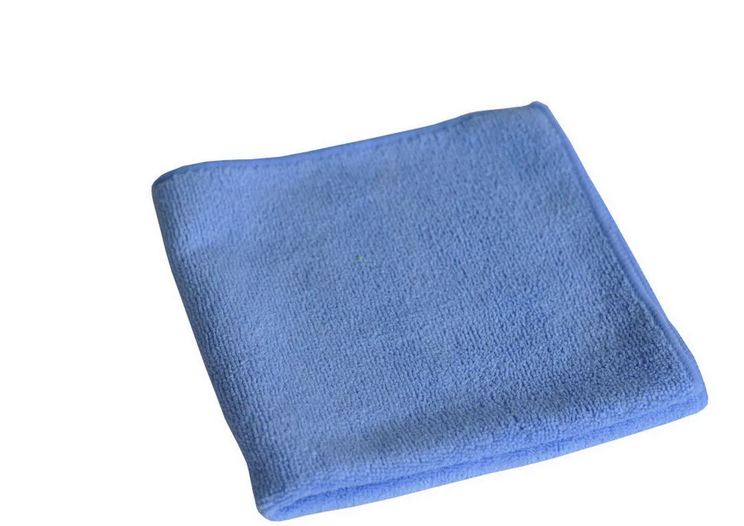 Éadach microfiber 40x40 cm, gorm, Pacáiste 20, Éadach glantacháin ardchaighdeáin