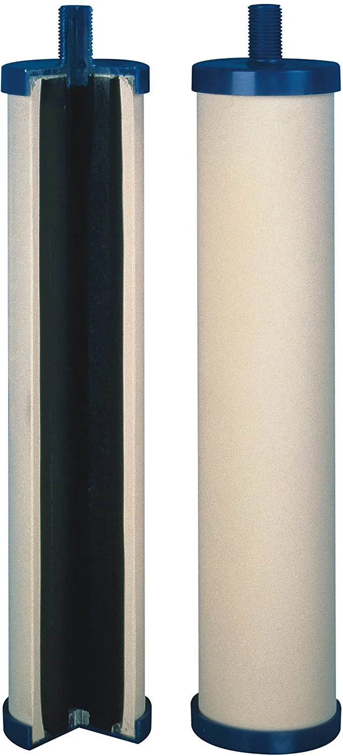 Scagaire ceirmeach, Eilimint scagaire uisce, cóireáil uisce