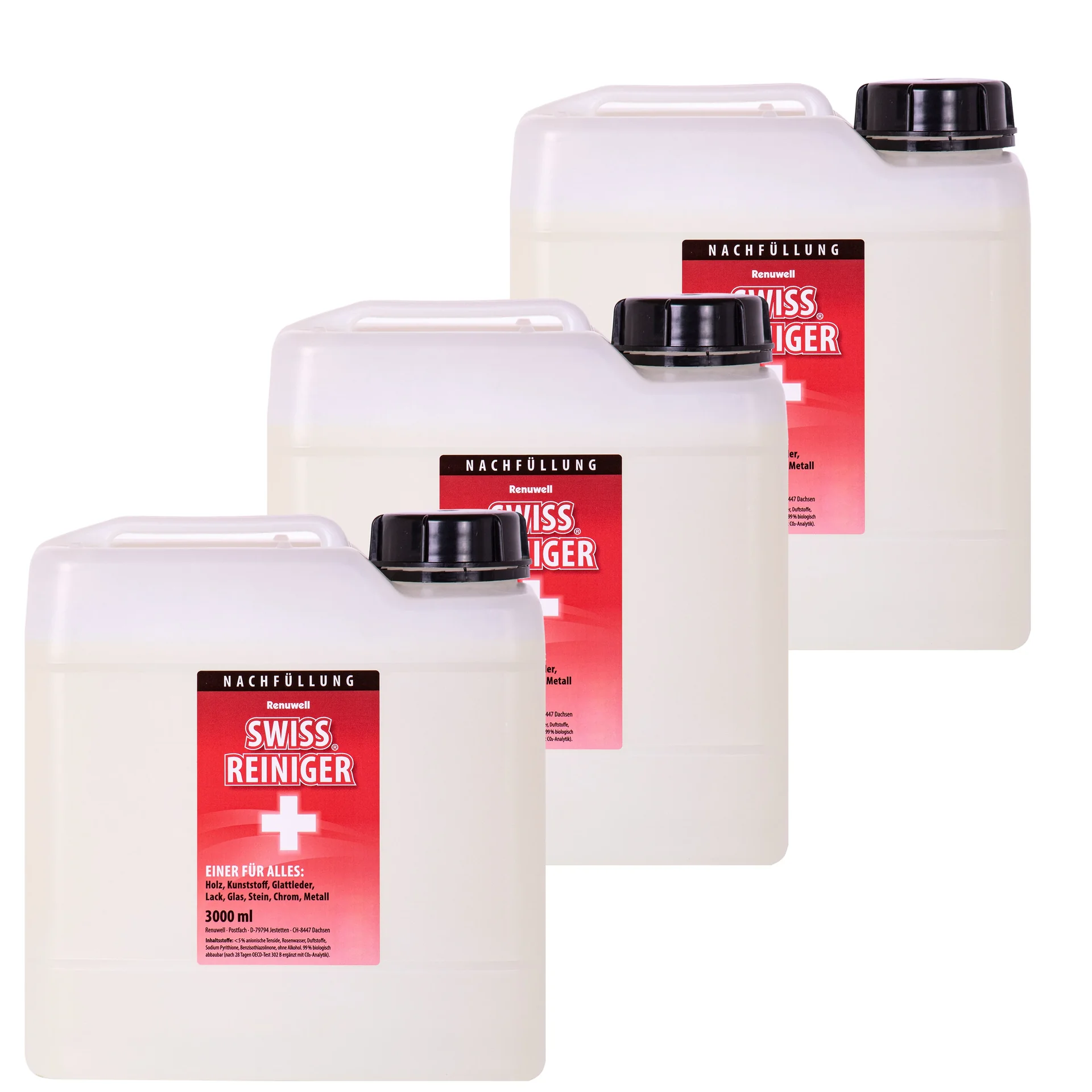 "Glanadh Renuwell 3 Lítear x 3, Glanadh Uilíoch, Glanadh Tí image"