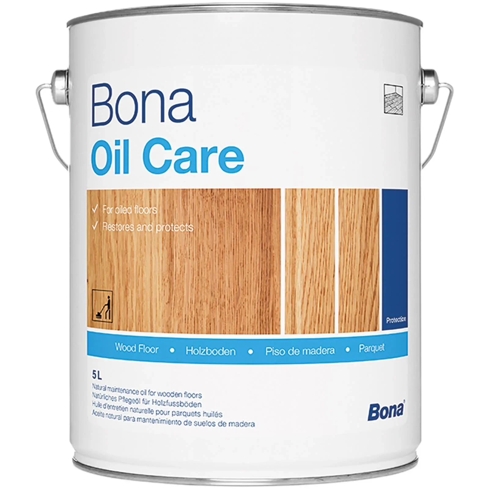 "Cúram Ola Bona 5 Lítear, Cúram Urláir adhmaid Ola, Ola Chúraim image"