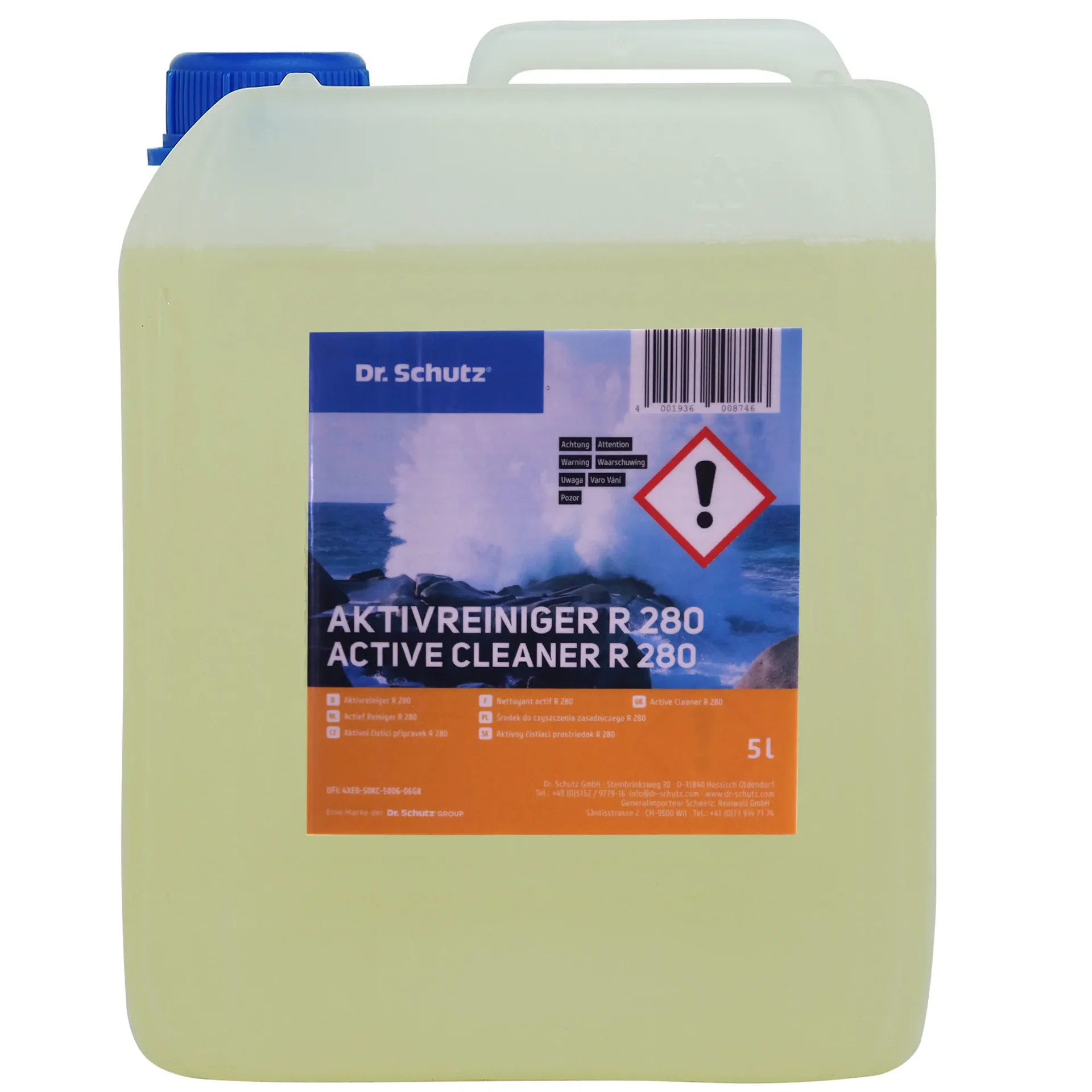 "Glanadh urláir, Glanadh gníomhach, 5 lítear, le haghaidh 250 m², Glanadh tíleanna image"