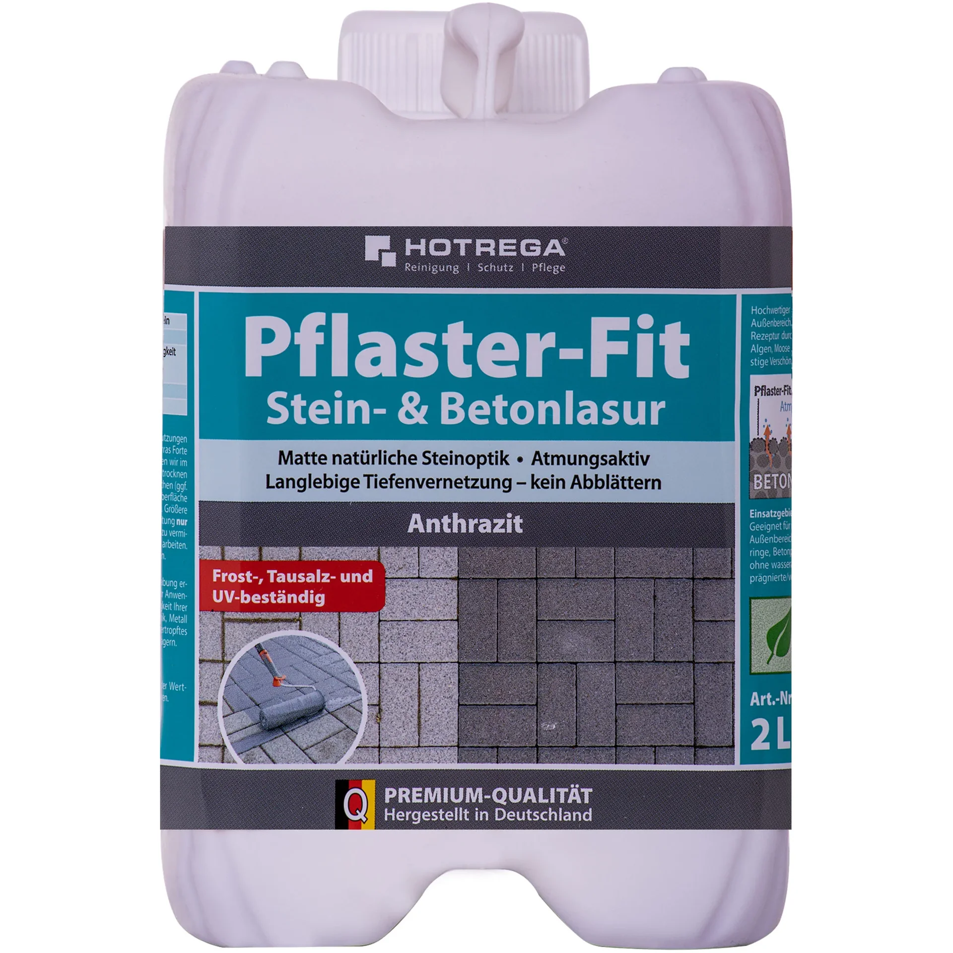 "Lása cloiche agus coincréite antraicít, Lása pábhála antraicít, 2 L, Dathú cloiche antraicít image"