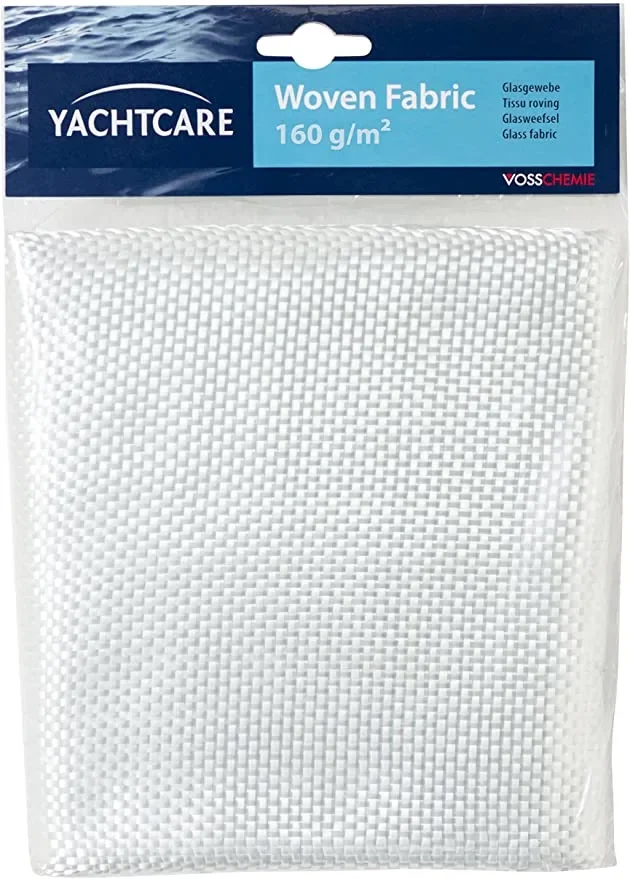 "Fabraic fhite, Fabraic ghloine 160 g, 1,0 m², Gloine fabraic fite image"