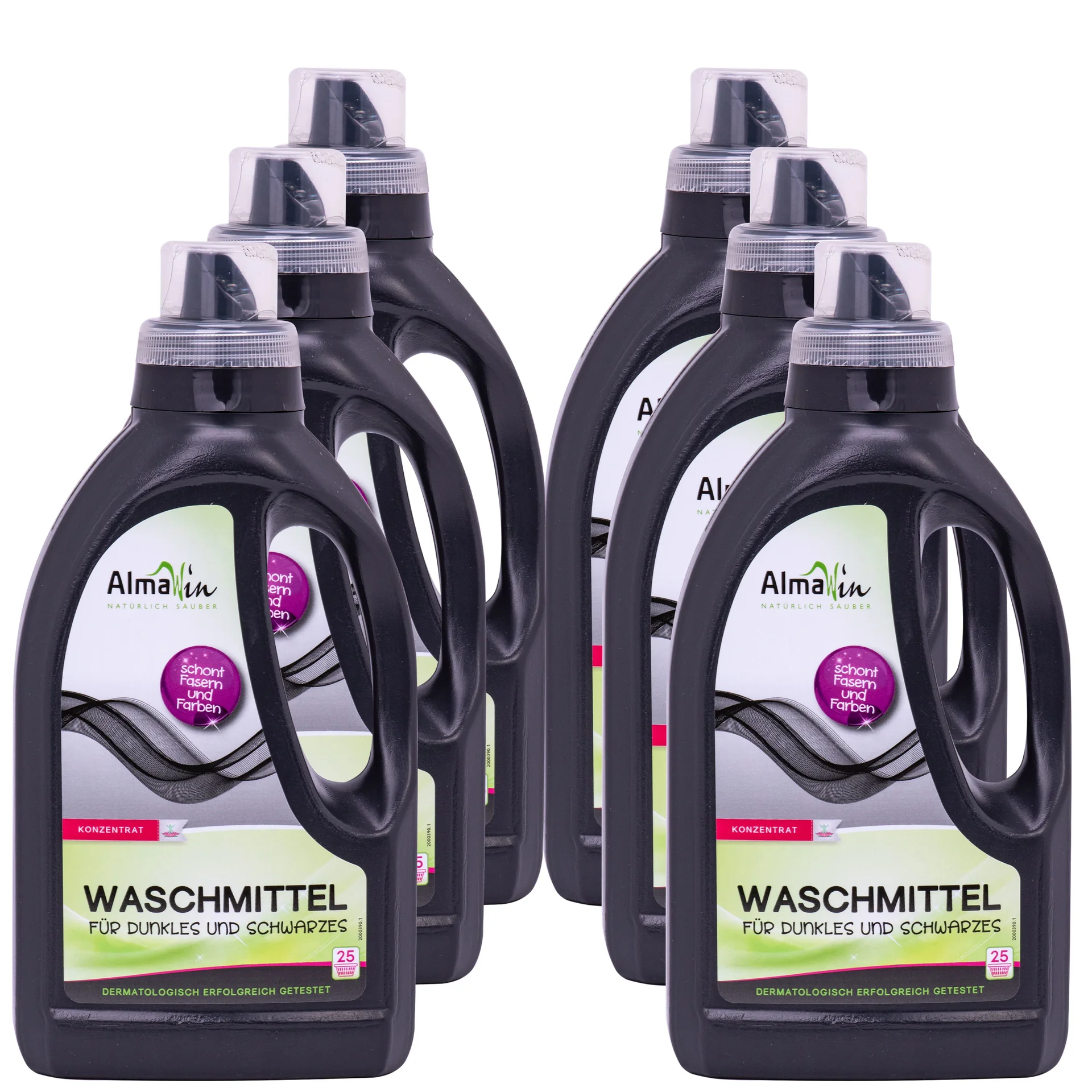 "Glanadh dorcha, Níochán dubh, Glanadh éadaí dorcha, 6 x 750 ml image"