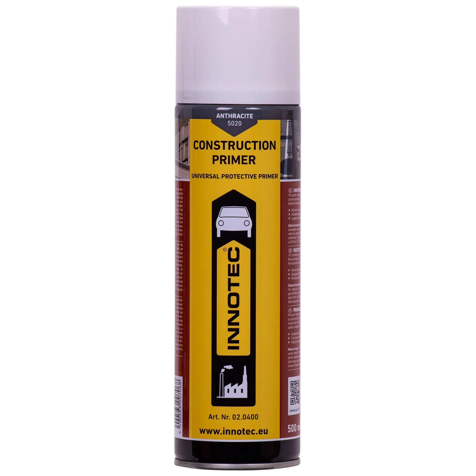 "Primer Tógála 500ml, Primer Foirgníochta, Primer Anthracite image"