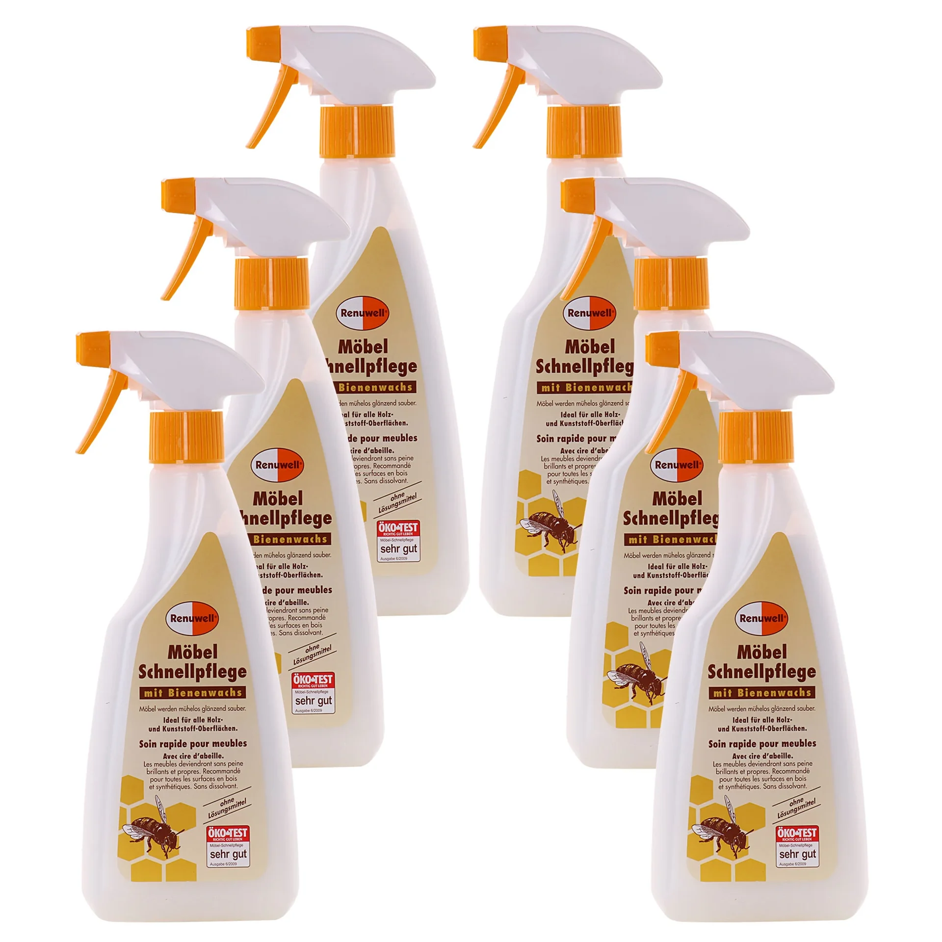 "Cúram Tapa Troscáin, Glanadh Troscáin, 500 ml x 6 Flaschen image"