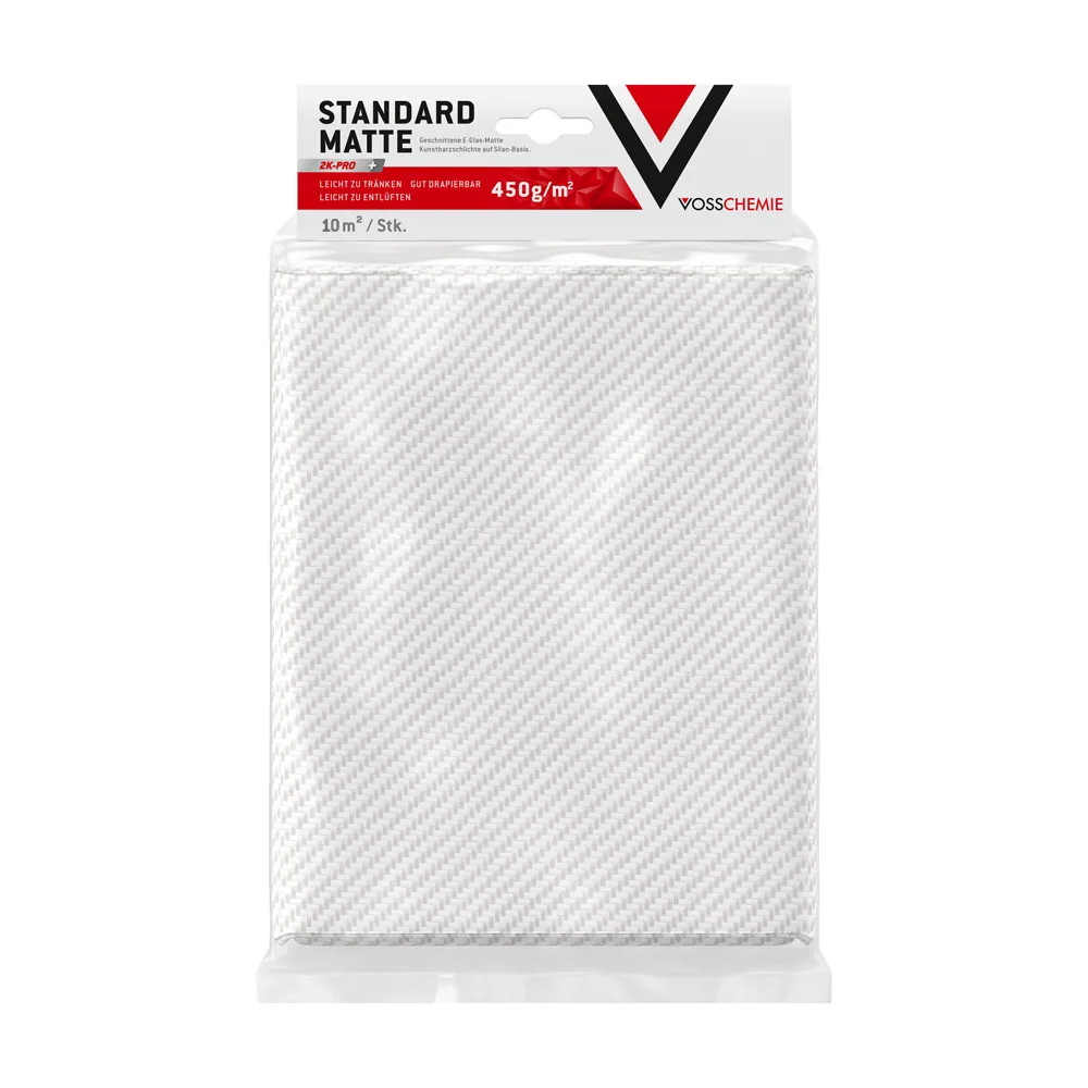 Mata snáithínghloine 450 g/m², 10 m², Mata VC, mata lannaithe