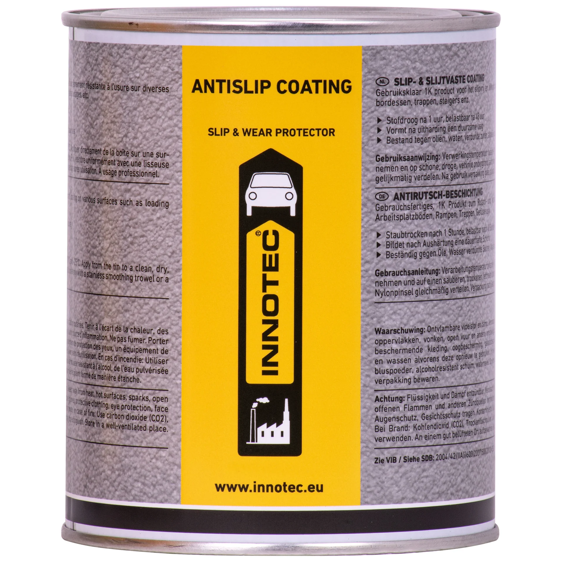 "Sciath Frith-duillín 1 lítear, Sciath Neamh-duillín liath, Péint Frith-duillín, Sciath Sábháilteachta image"