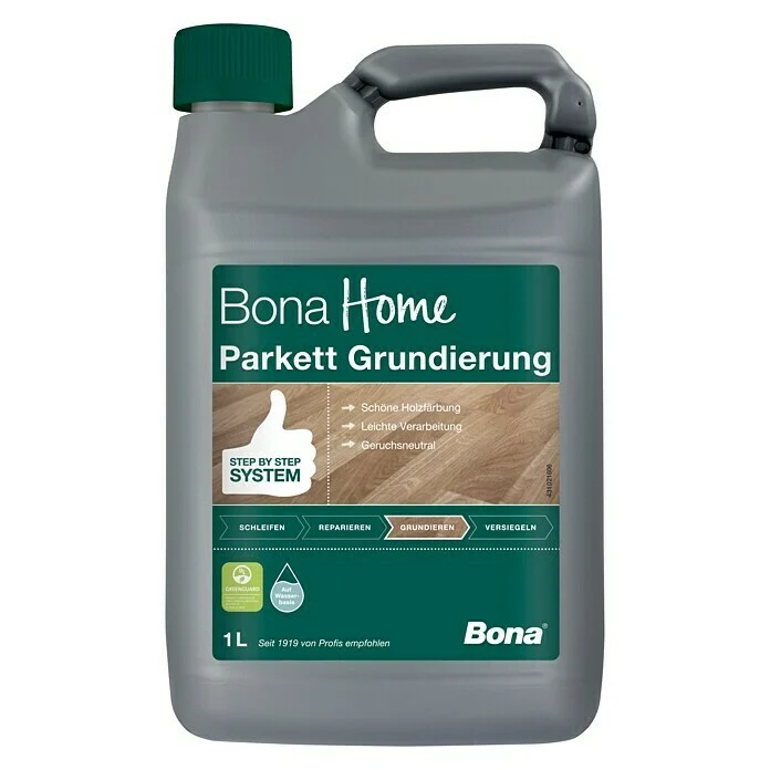 Primer páircéad BONA Home 1 Lítear, Bonn páircéad uisce-bhunaithe, Primer uisce-bhunaithe