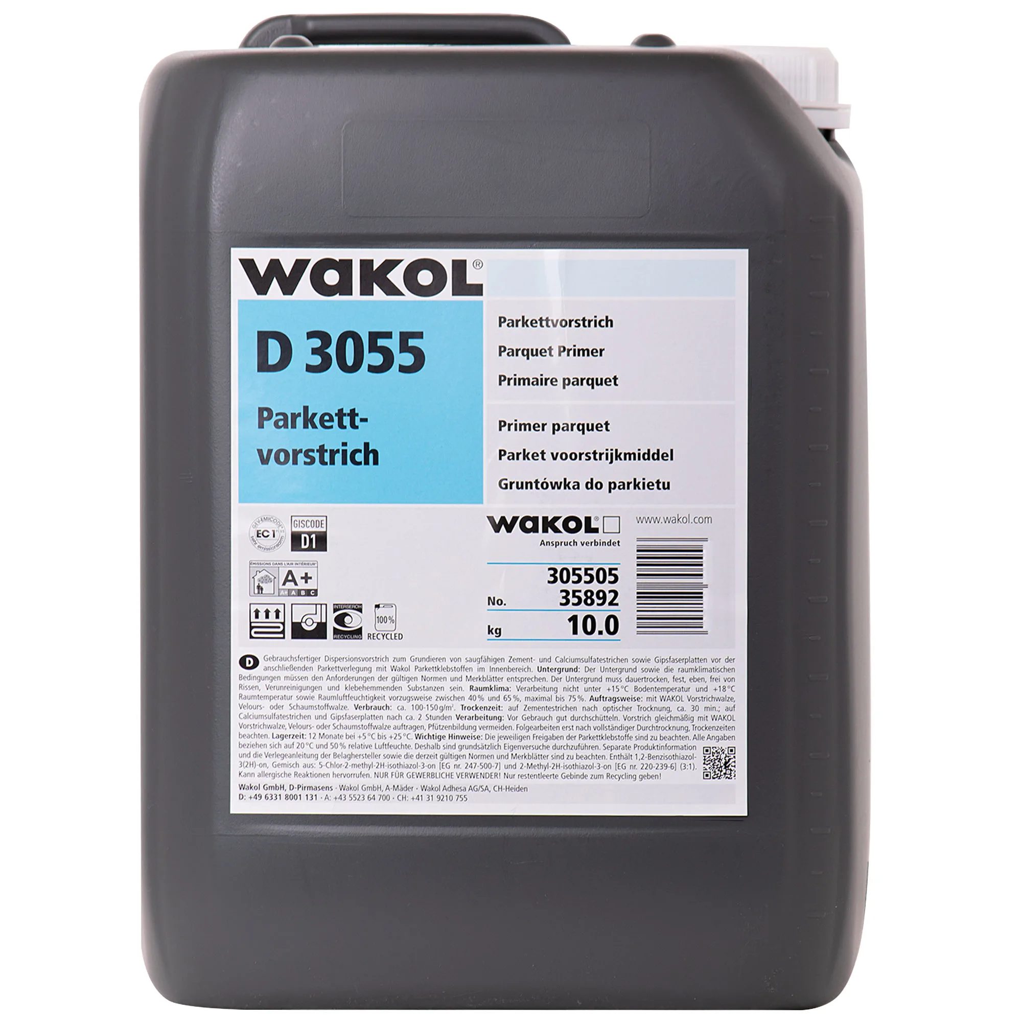 Primer páircéad, 10kg Primer urláir adhmaid, Réamhchóta páircéad