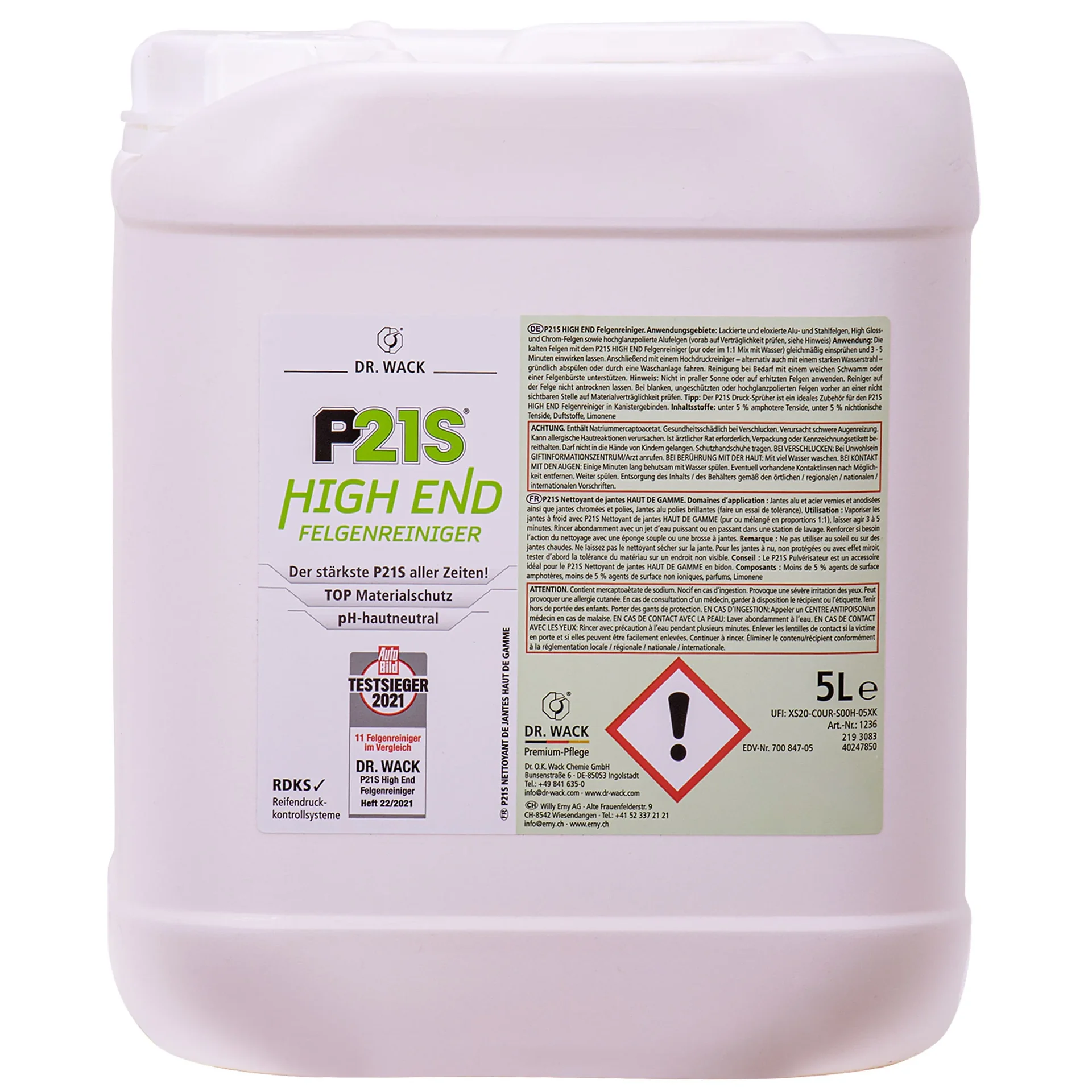 "Glanadh rothaí carranna 5 Lítear, Glanadh rothaí, Glanadhóir rothaí image"