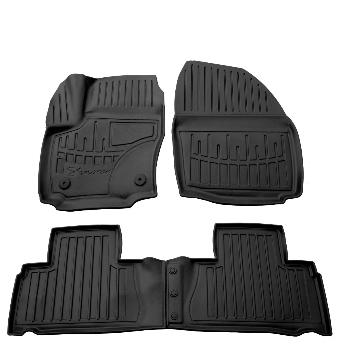 "Mataí urláir Ford Galaxy WA6, Mataí rubair 3D, Mataí gluaisteán rubair image"