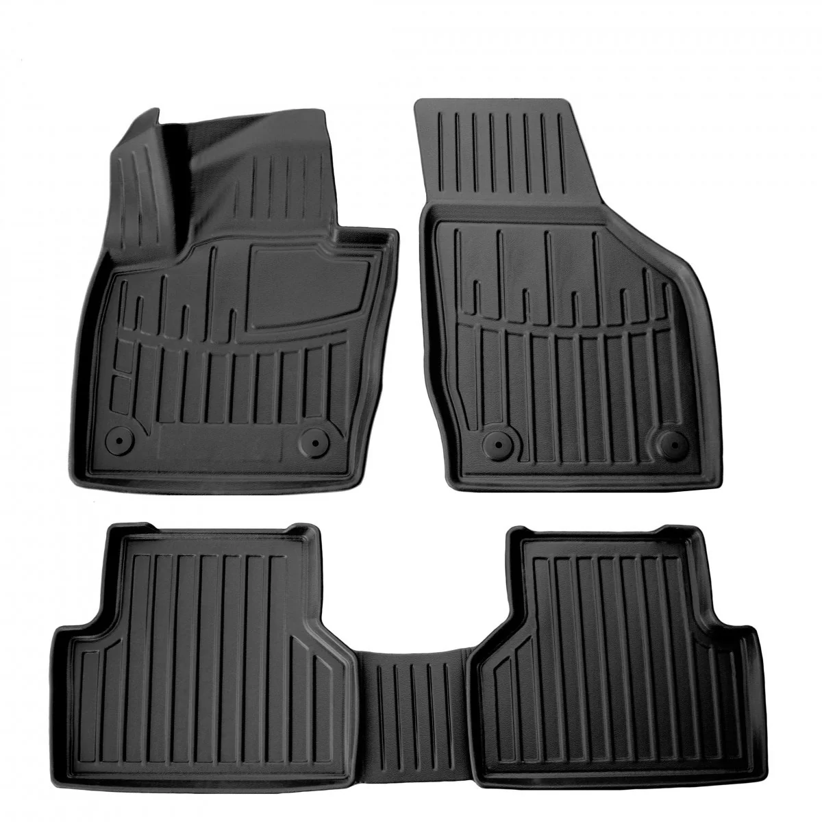 "Mataí urláir rubair Audi Q3, 3D (8U) 2011-2019, mataí gluaisteán image"