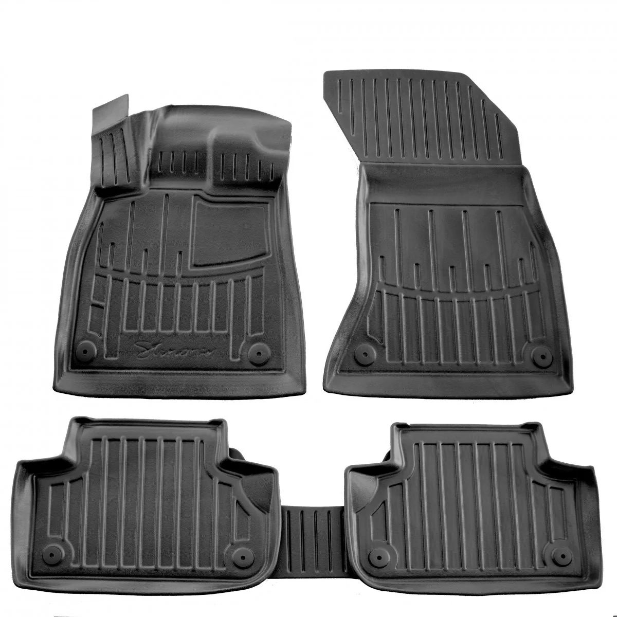 "Mataí urláir rubair Audi Q5, 3D, Mataí urláir carr, FY 2016-2024, passgenau image"