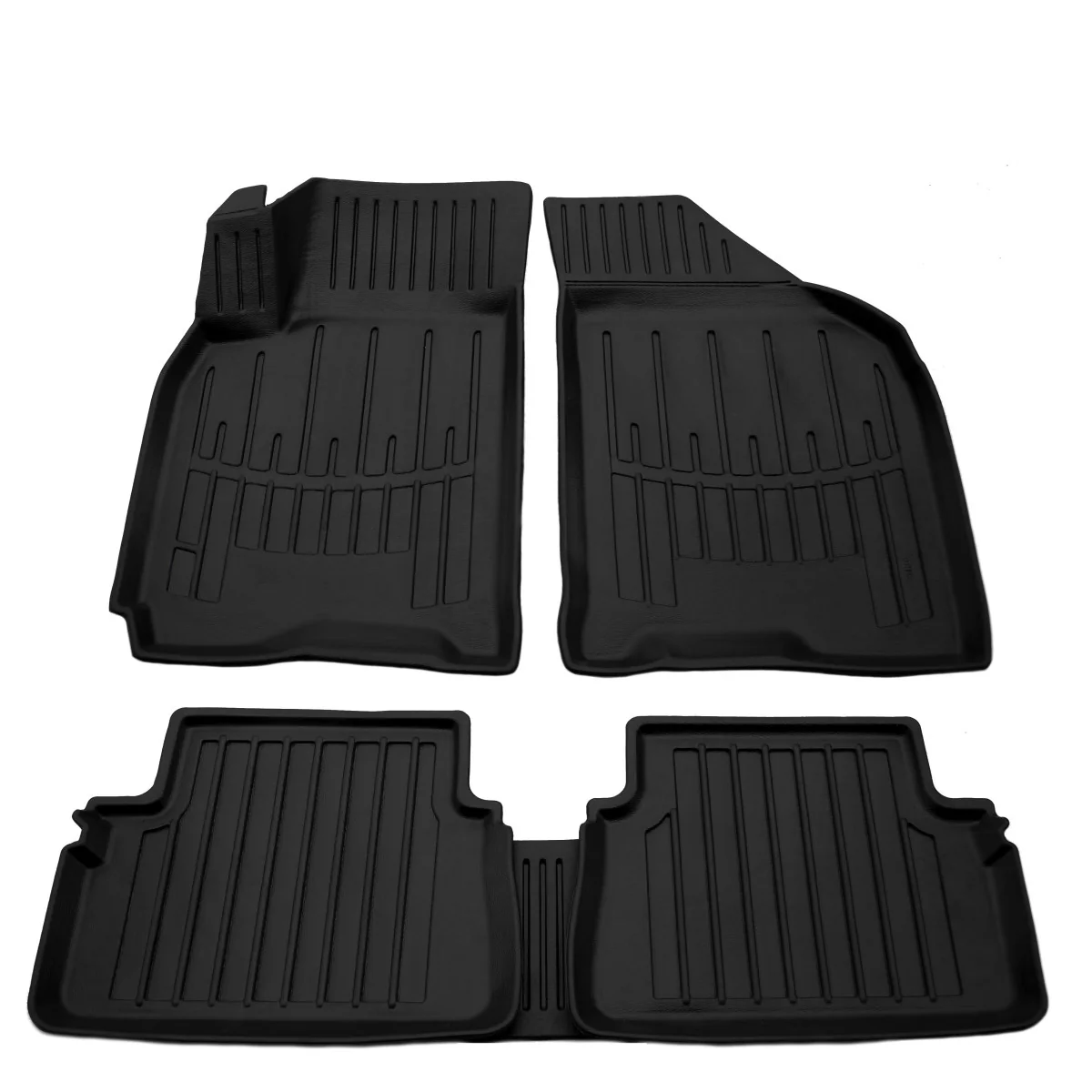 "Mataí urláir rubair carr, Mataí rubair 3D, Mataí carr saincheaptha, Fríomhaireacht 3D do Chevrolet Lacetti (2004-...) image"