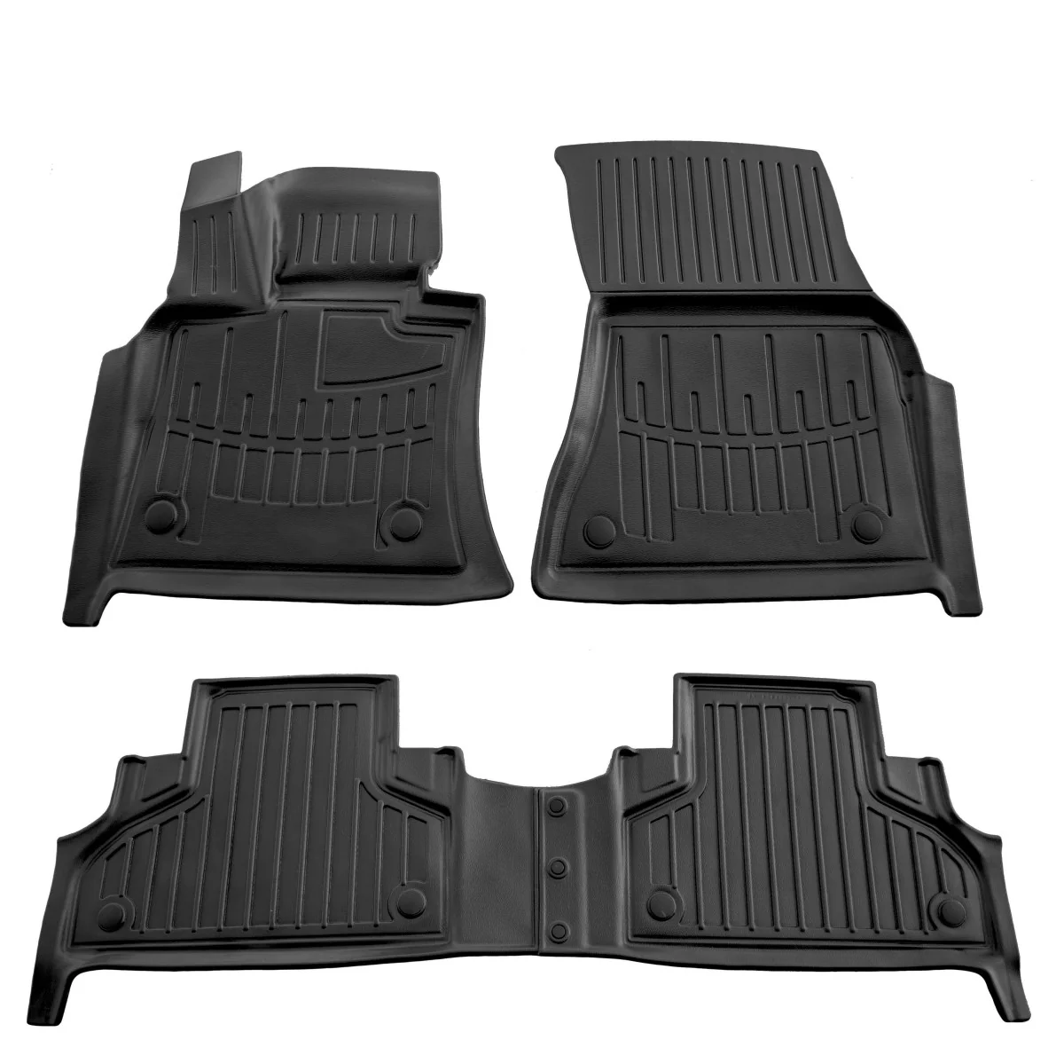 "Gumaí urláir BMW X6, Mataí urláir 3D carr, Mataí urláir rubair, oiriúnach do BMW X6 (F16) 2014-2019 image"
