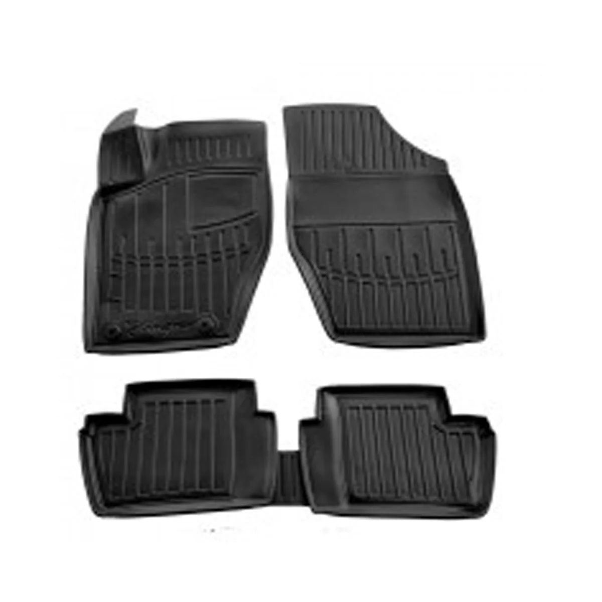 "Mataí urláir rubair 3D, Mataí urláir carranna, Mataí urláir saincheaptha, Citroen C4 (2004-2010), Cosaint urláir carranna image"