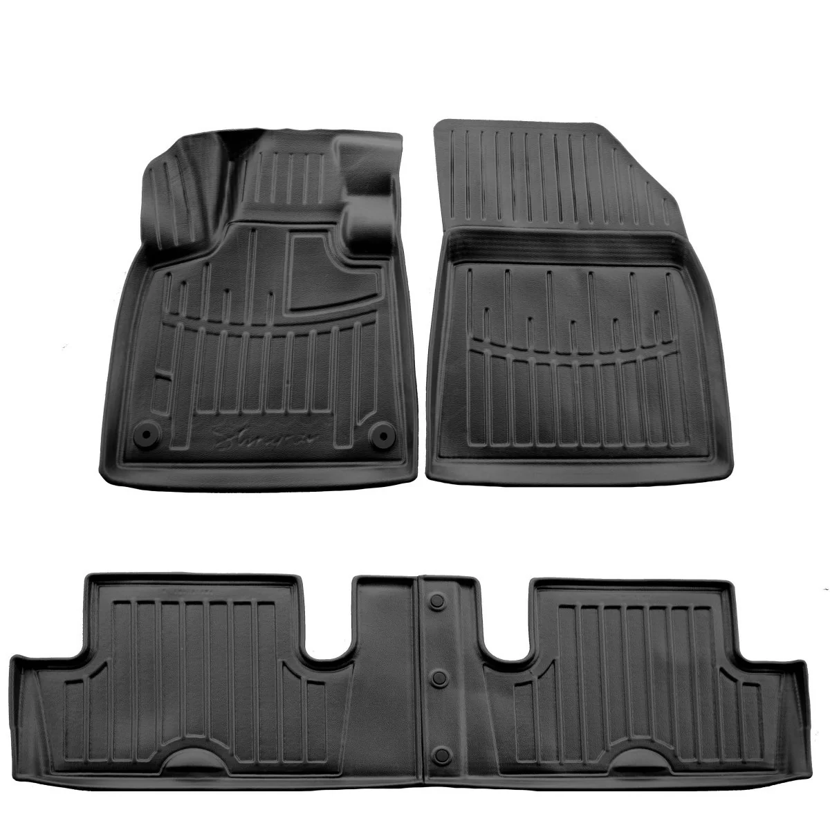 "Mataí urláir rubair 3D Citroen C4 Picasso (2013-2022), Mataí urláir Citroen C4 Picasso, Mataí rubair image"