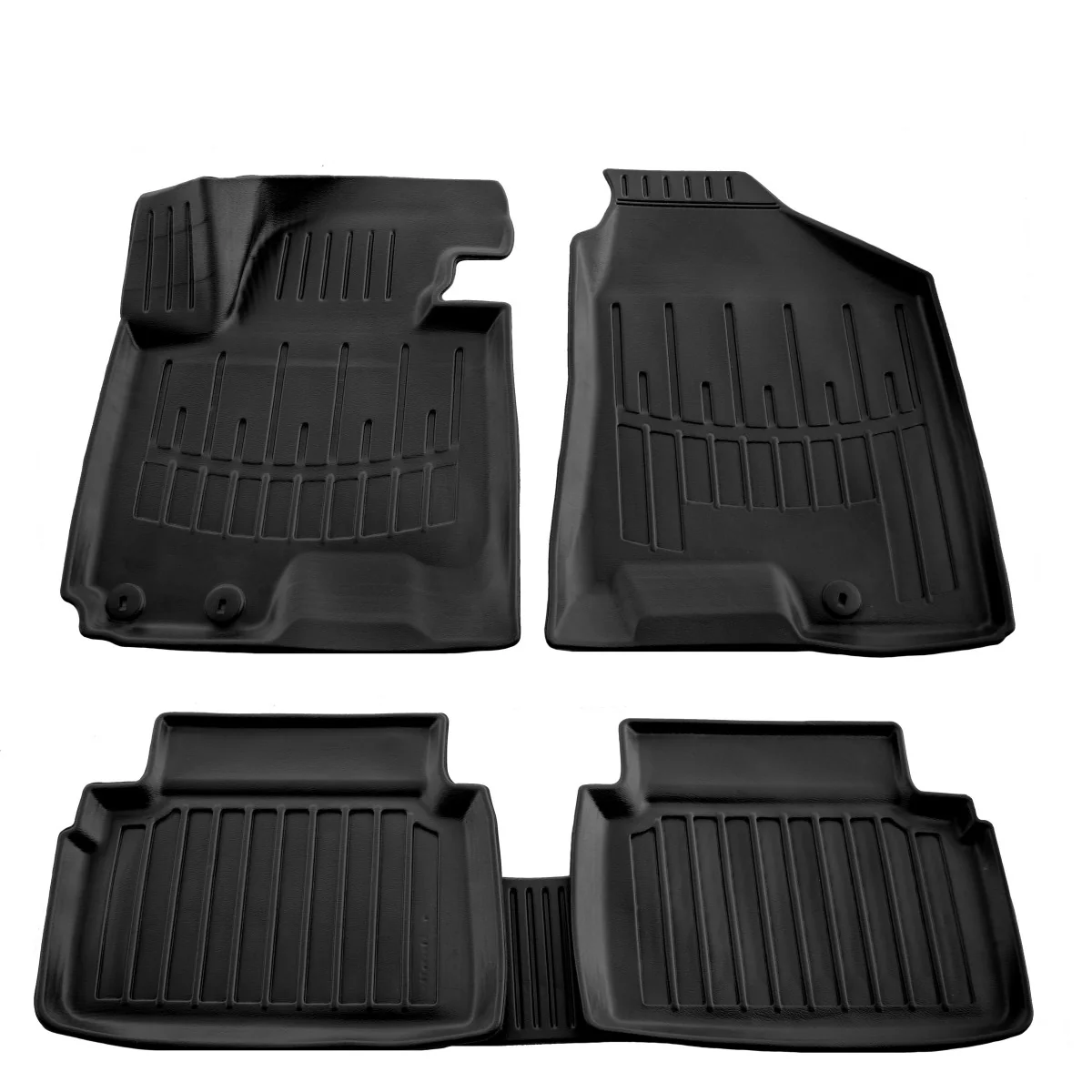 "Mataí urláir rubair, Mataí urláir carranna, Mataí rubair carranna, do HYUNDAI iX35 (2010-2015), 3D, ard-imeall image"