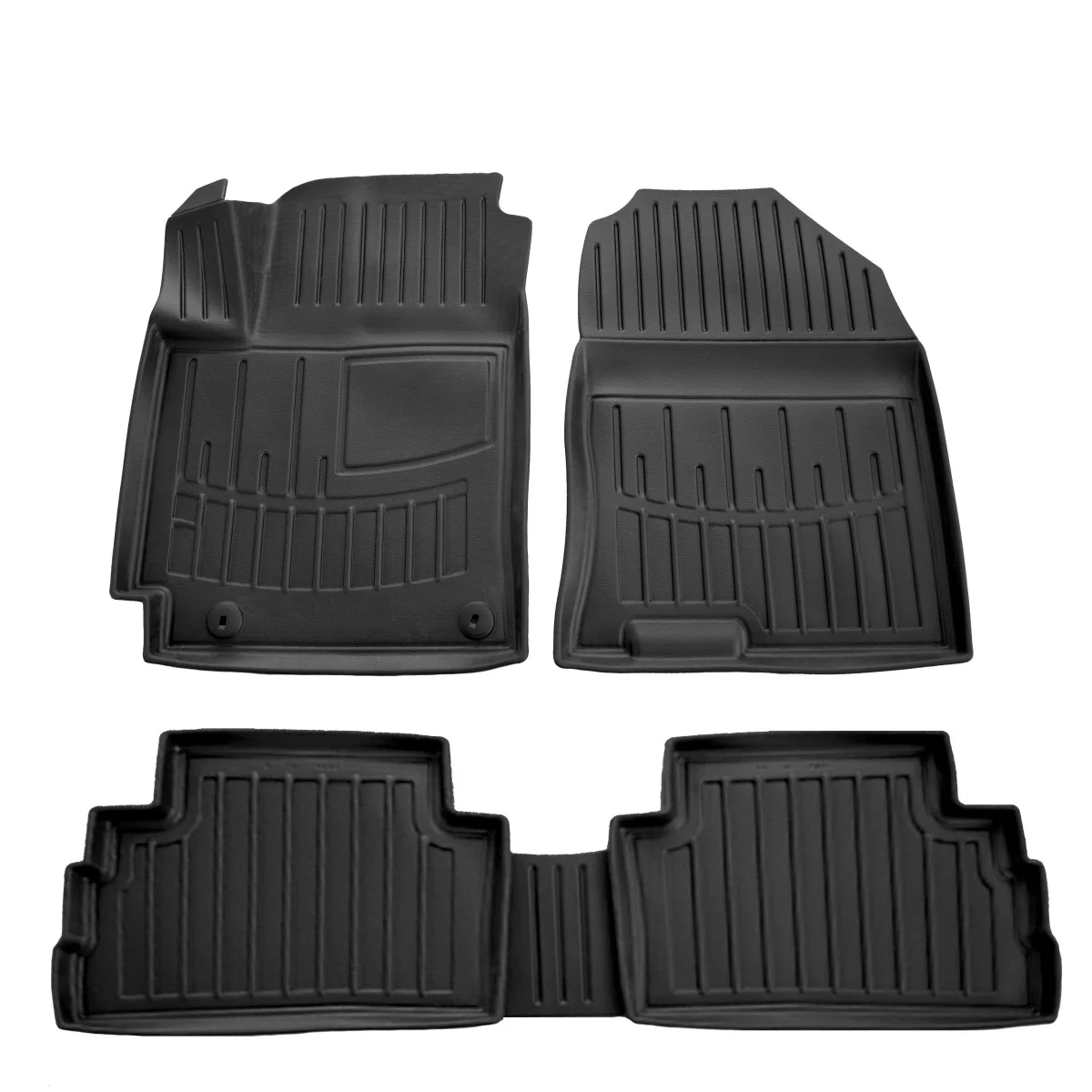 "Mataí carranna auto, Mataí urláir rubair 3D do Hyundai Kona (2017-2023), oiriúnach, le himill arda image"