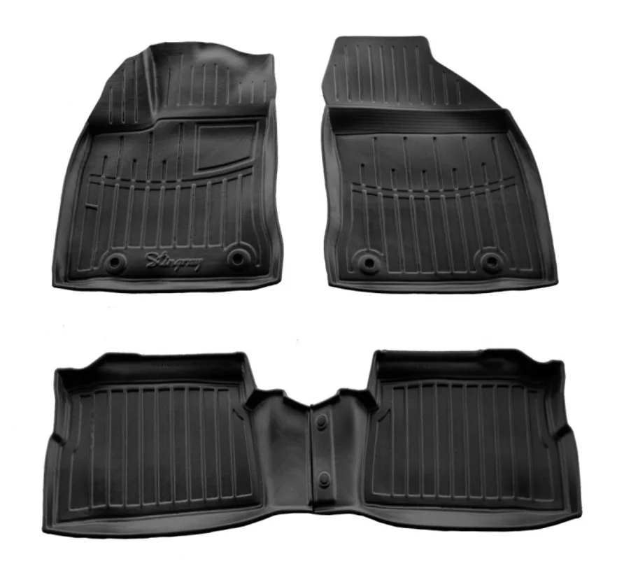 "Mataí urláir gumaí 3D do LEXUS CT 200h (2010-2017), oiriúnach, le imill 35mm, gan bholadh image"