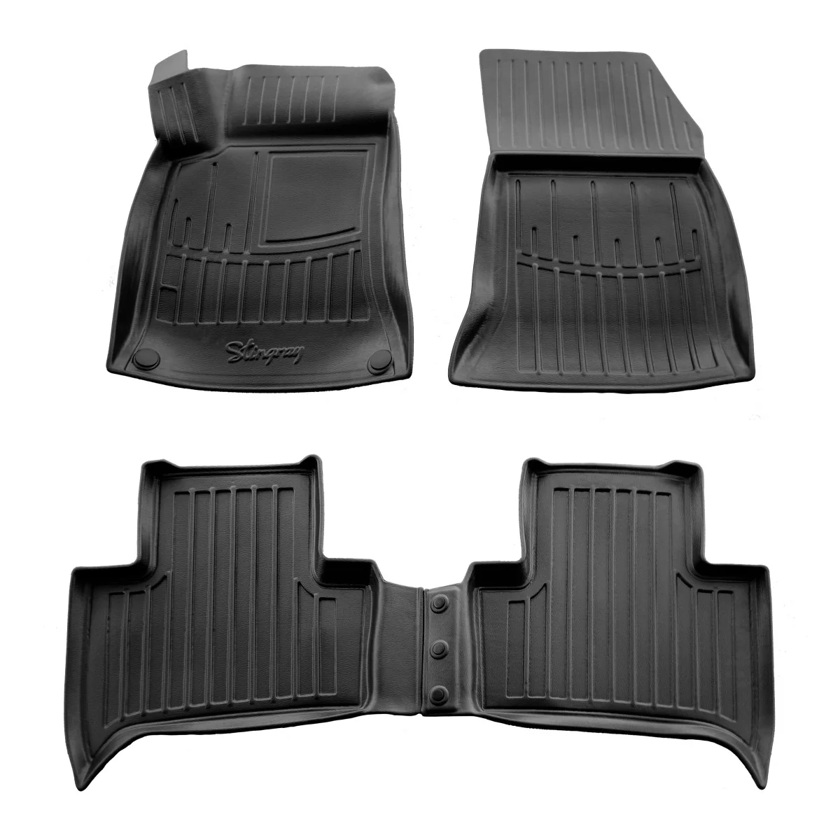 "Mataí urláir rubair 3D, passgenacht do Mercedes-Benz W246 B Electric Drive (2014-2018) image"