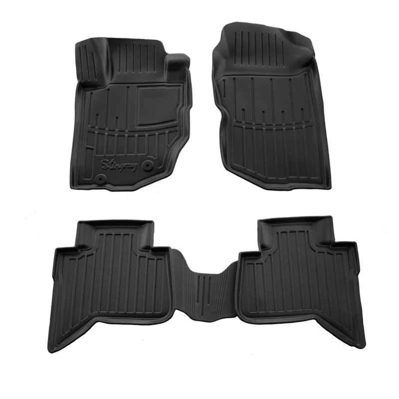 "Mataí urláir gluaisteáin rubair 3D, Mitsubishi L200 (LC) (2023-...), oiriúnach image"