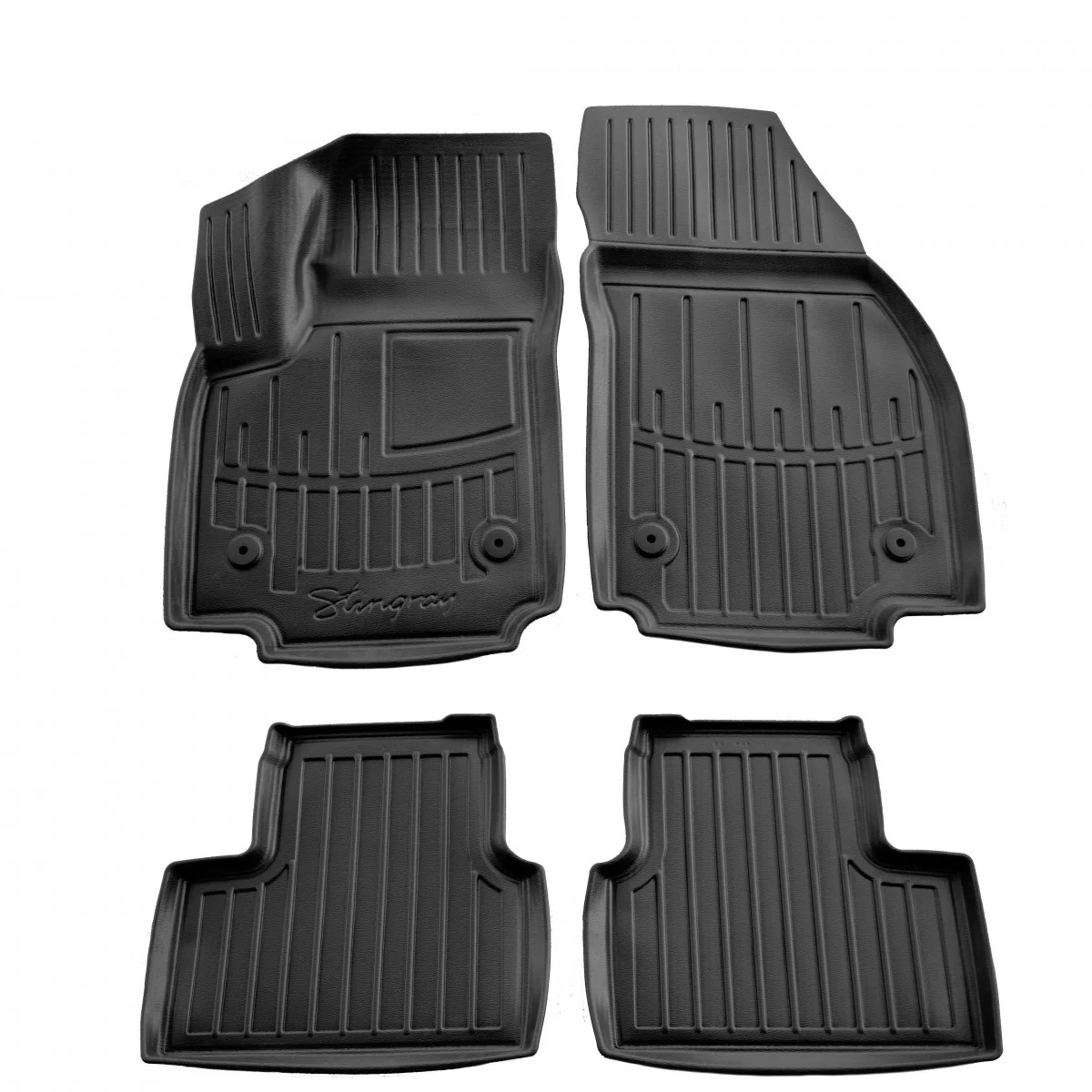 "Mataí Gluaisteáin, Mataí Rubair 3D Opel Meriva B (2010-2017), oiriúnach, gan boladh, polúireatán image"