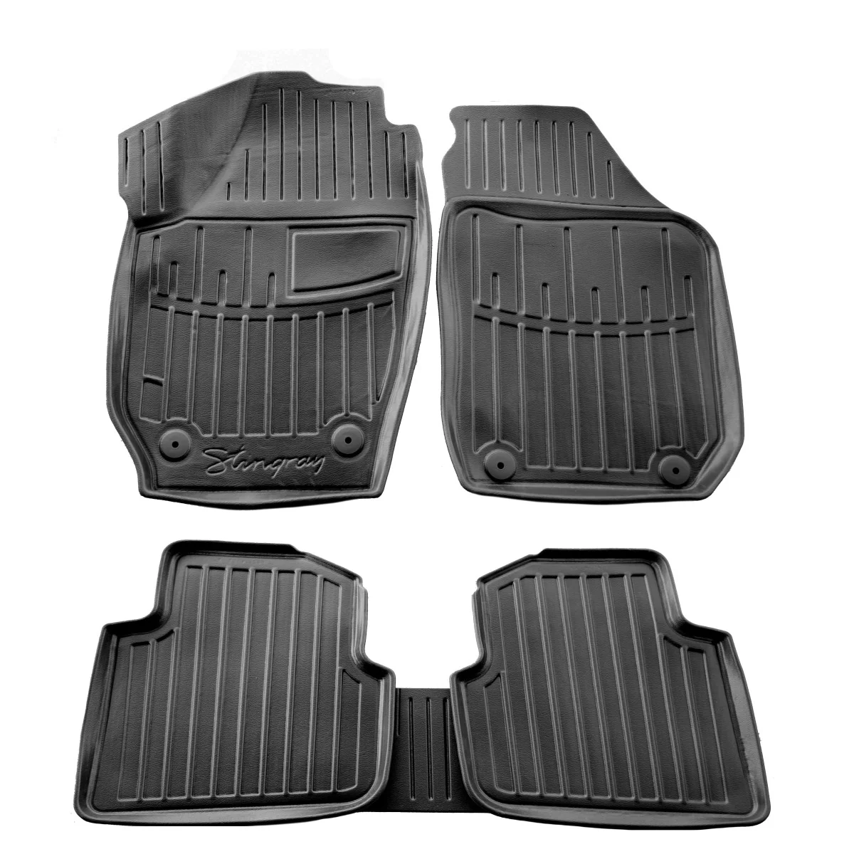 "Mataí urláir rubair, Mataí urláir 3D, do SKODA Roomster (2006-2015), cosaint urláir carranna image"