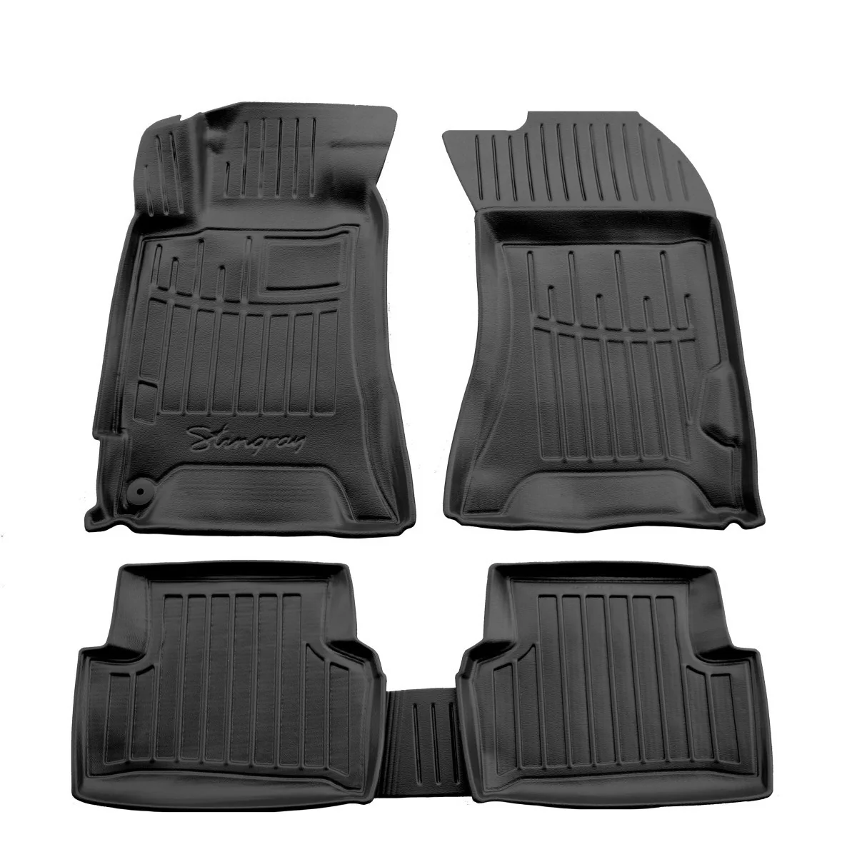 "Mataí urláir Auto, Mataí urláir 3D do SUBARU Forester SG (2002-2008), Gabhálais carr image"