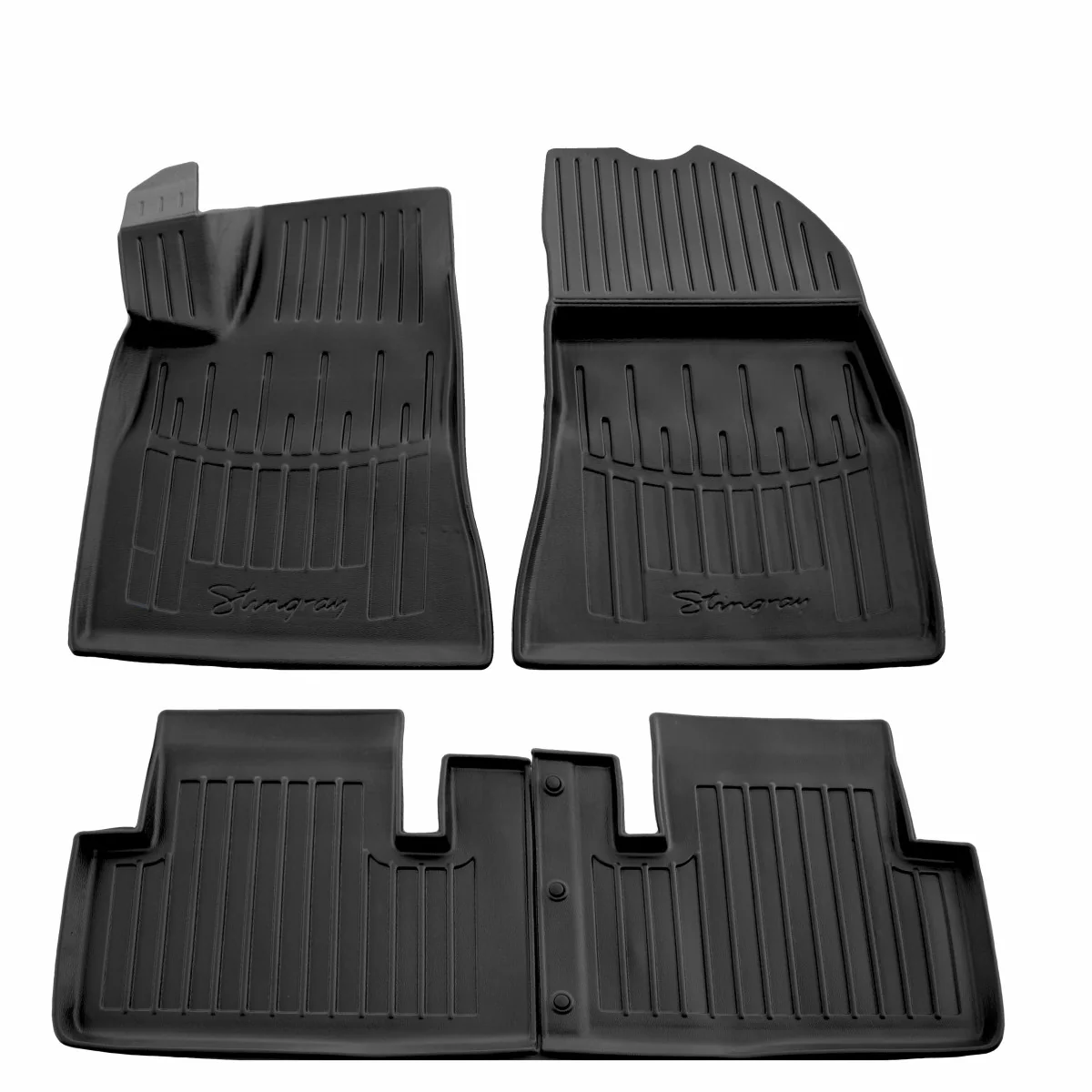 "Mataí gumaí carráin 3D do Tesla Model 3 (2017-...), polúireatán saincheaptha image"