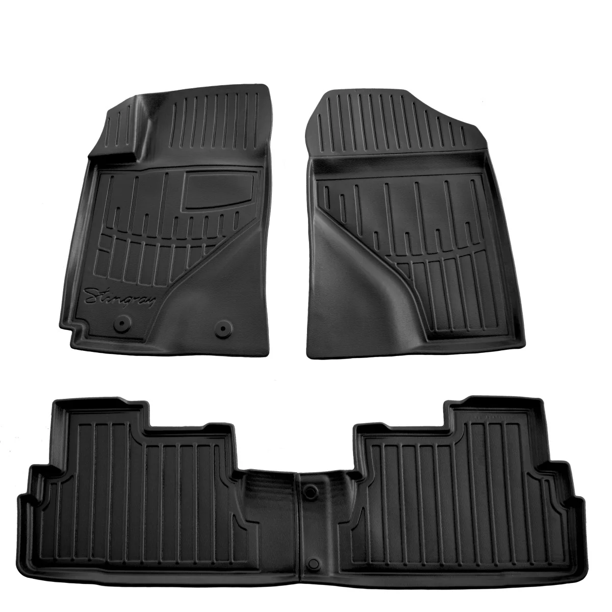 "3D do TOYOTA Corolla Verso (ZER/ZZE) (2004-2009) – mataí urláir carr saincheaptha image"
