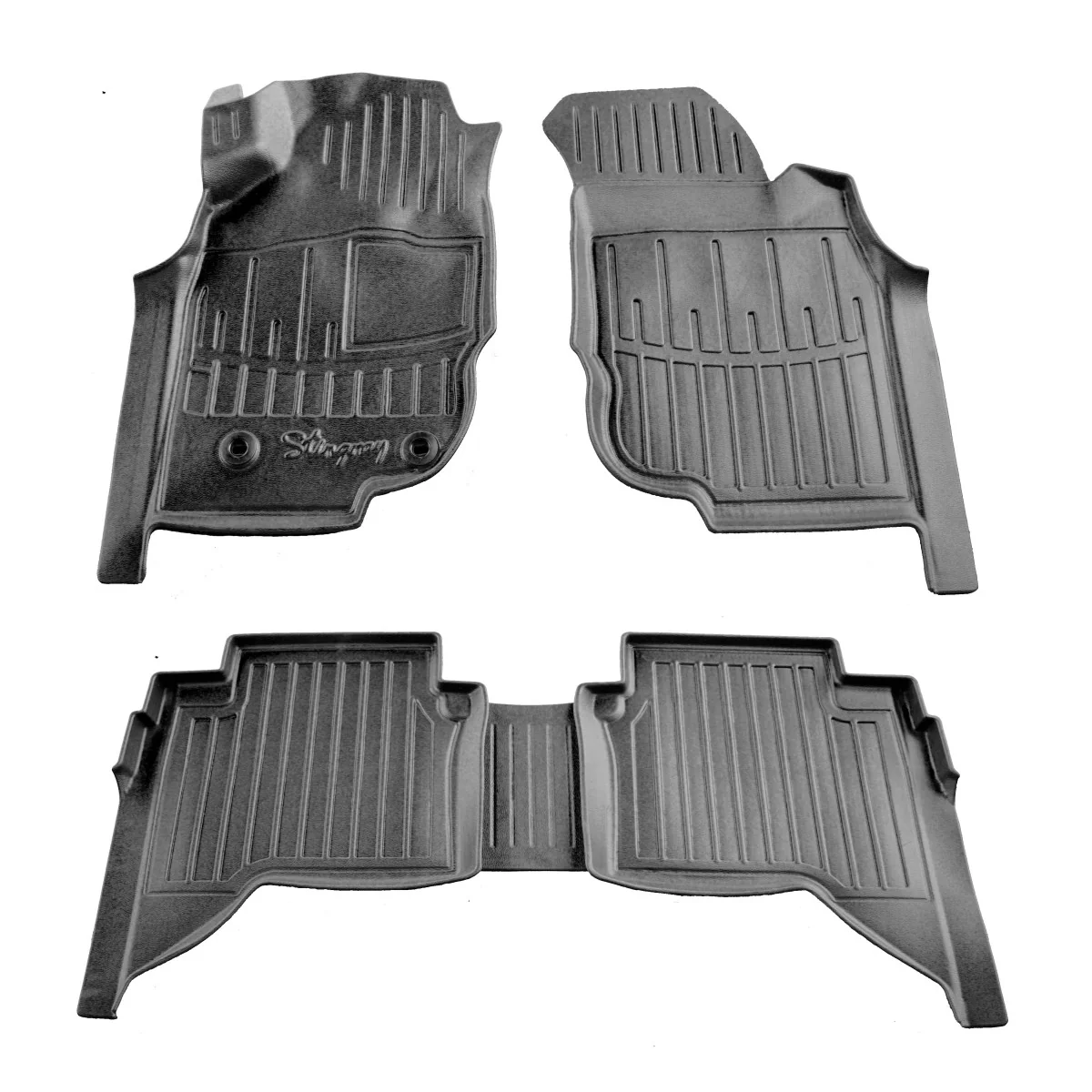 "Mataí urláir auto, Mataí urláir 3D, Toyota Hilux VII Crew Cab (2004-2015), oiriúnach, gan bholadh image"