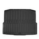 Clár cosanta bagáiste 3D, ailí, polúireatán, do SKODA Octavia III Kombi (2013-2020), gan cluas