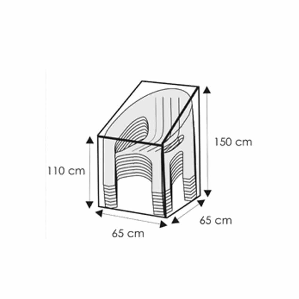 Schutzhülle Deluxe rechteckiger Tisch,ca.90x90x40-2