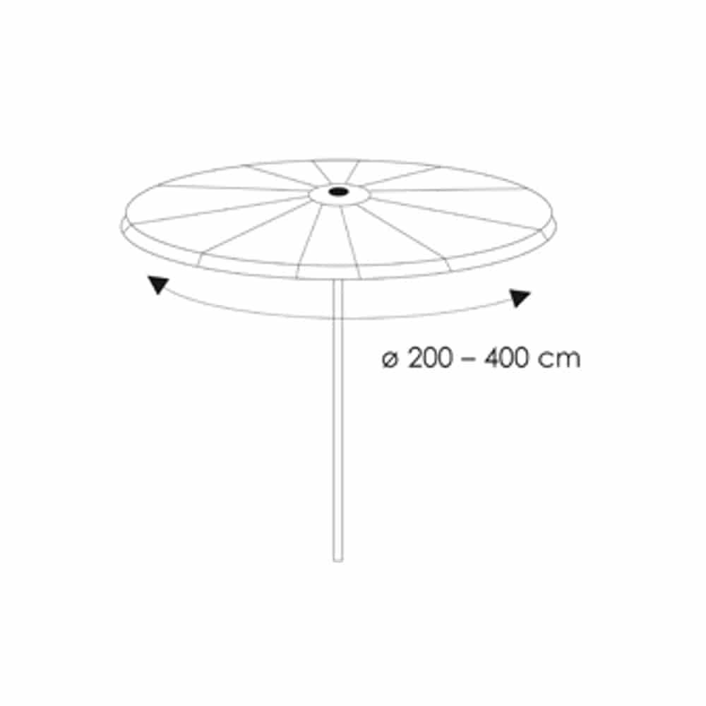 Schutzhülle Deluxe rechteckiger Tisch,ca.90x90x40-11