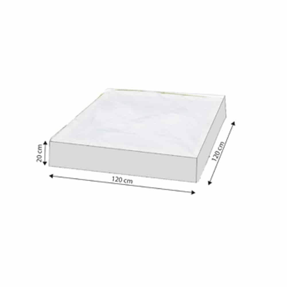 Schutzhülle Deluxe rechteckiger Tisch,ca.90x90x40-12
