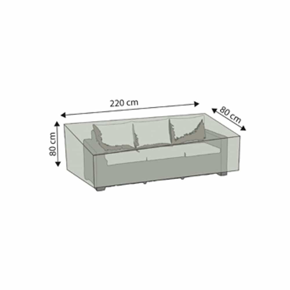 Schutzhülle Deluxe rechteckiger Tisch,ca.90x90x40-24