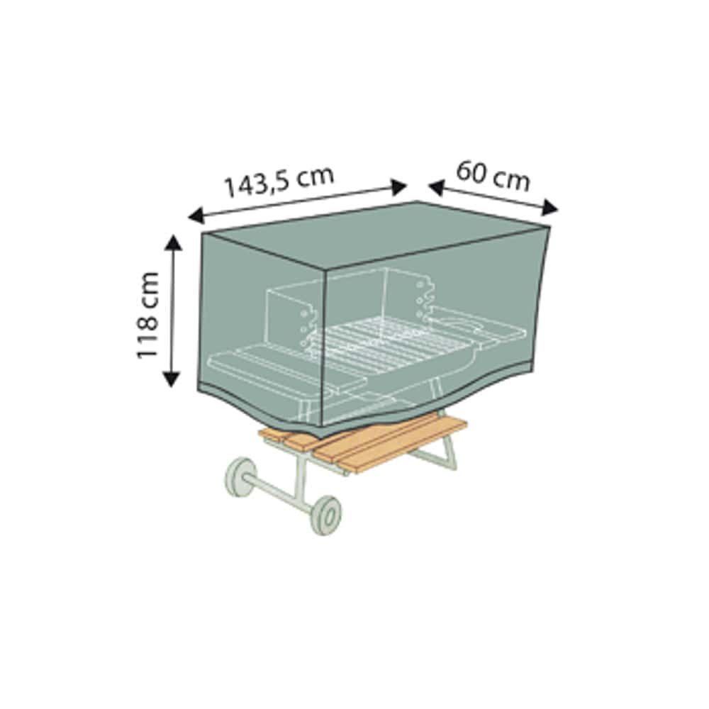 Schutzhülle Deluxe rechteckiger Tisch,ca.90x90x40-26