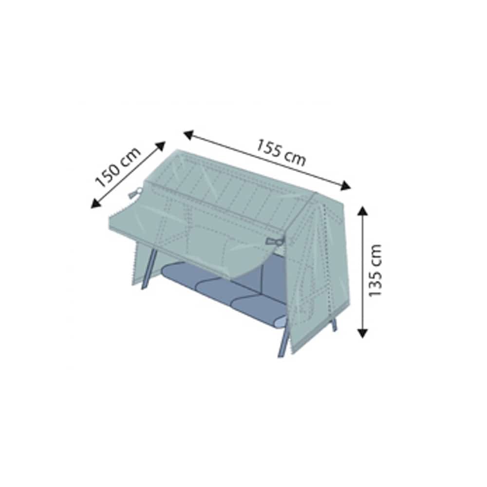 Schutzhülle Deluxe rechteckiger Tisch,ca.90x90x40-31